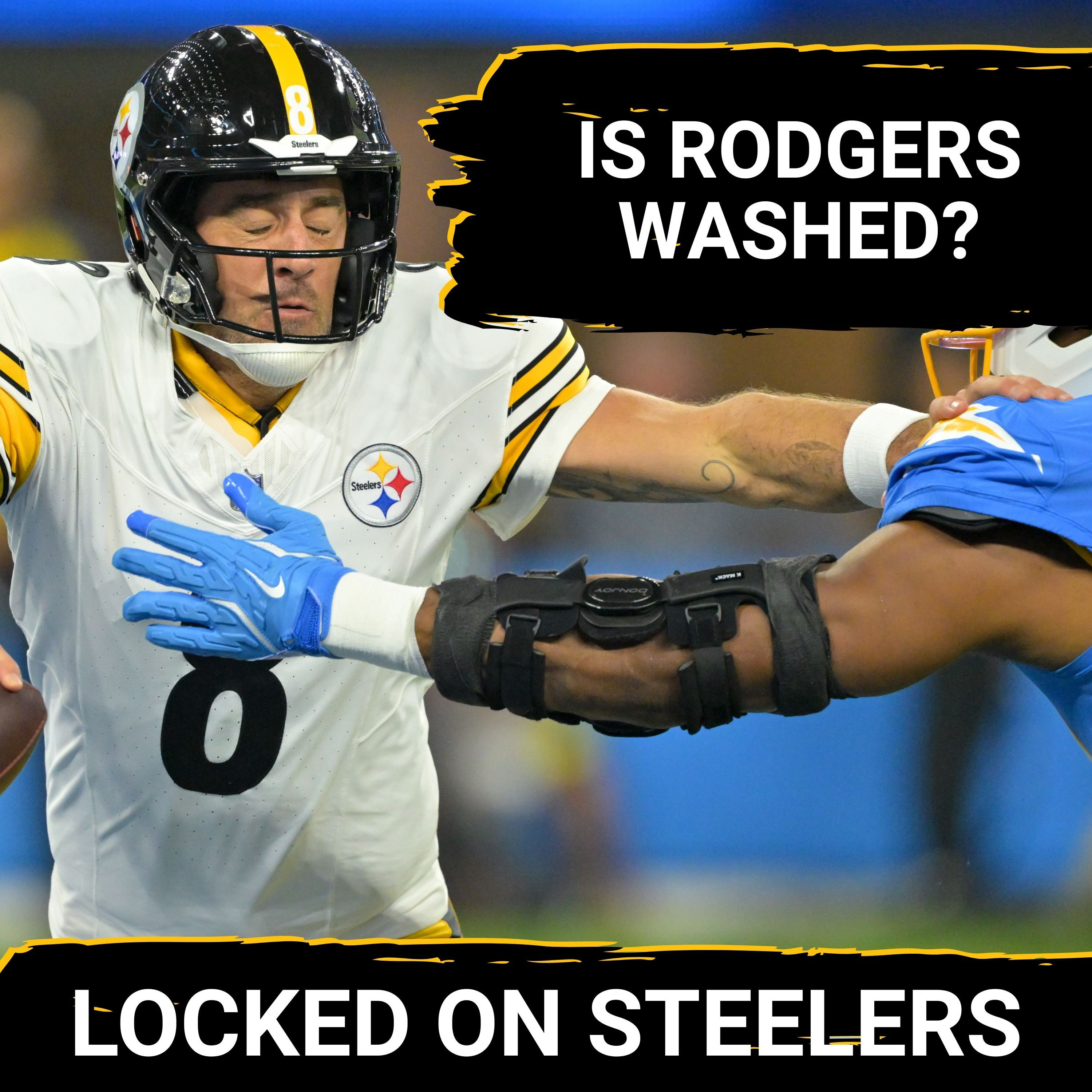 Steelers' Aaron Rodgers Folds vs Chargers, Another Old QB Collapse? | New Defensive Plan Makes Sense
