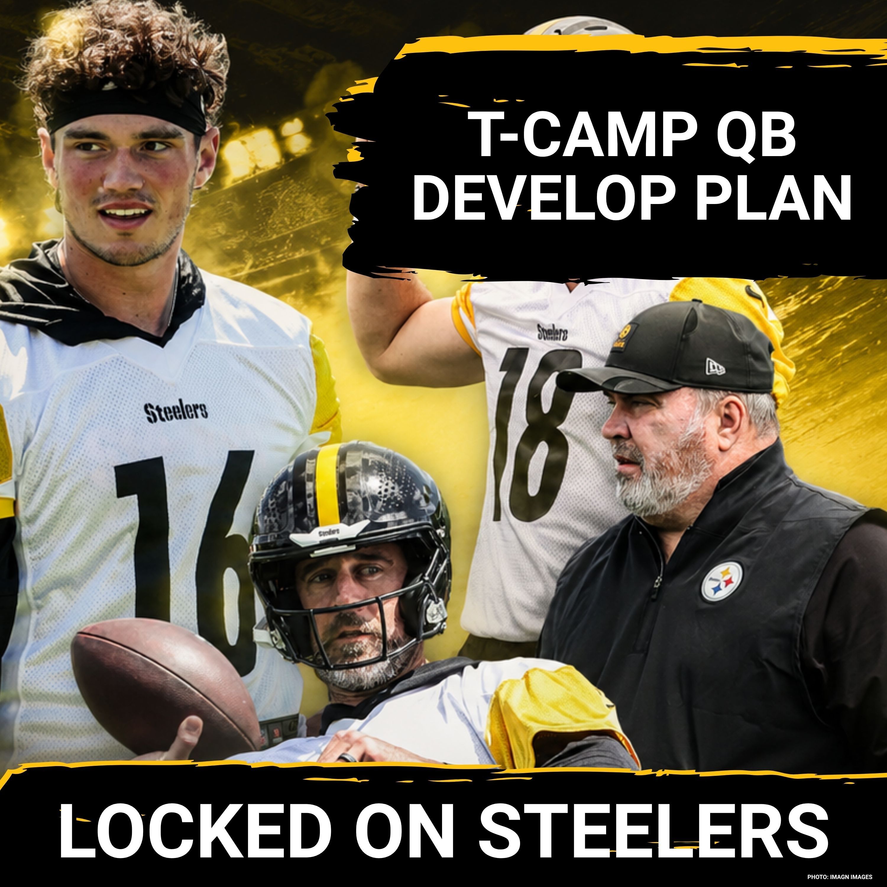 Steelers Training Camp Plan for Young QBs Will Howard, Drew Allar | Mason Rudolph Trade Option
