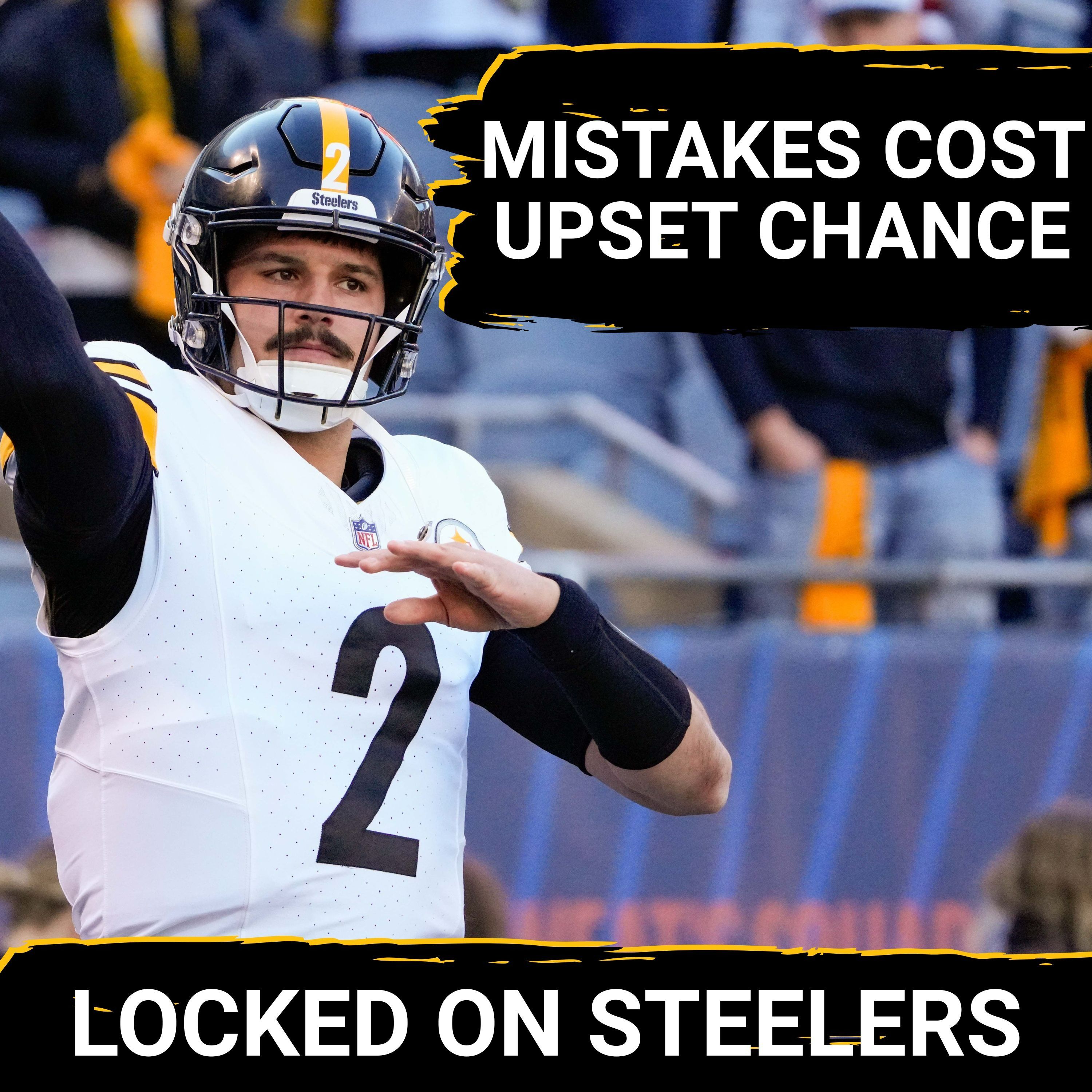 Steelers' Turnovers from Mason Rudolph Cost Loss to Bears | Defense Switched Back to the Wrong Plan