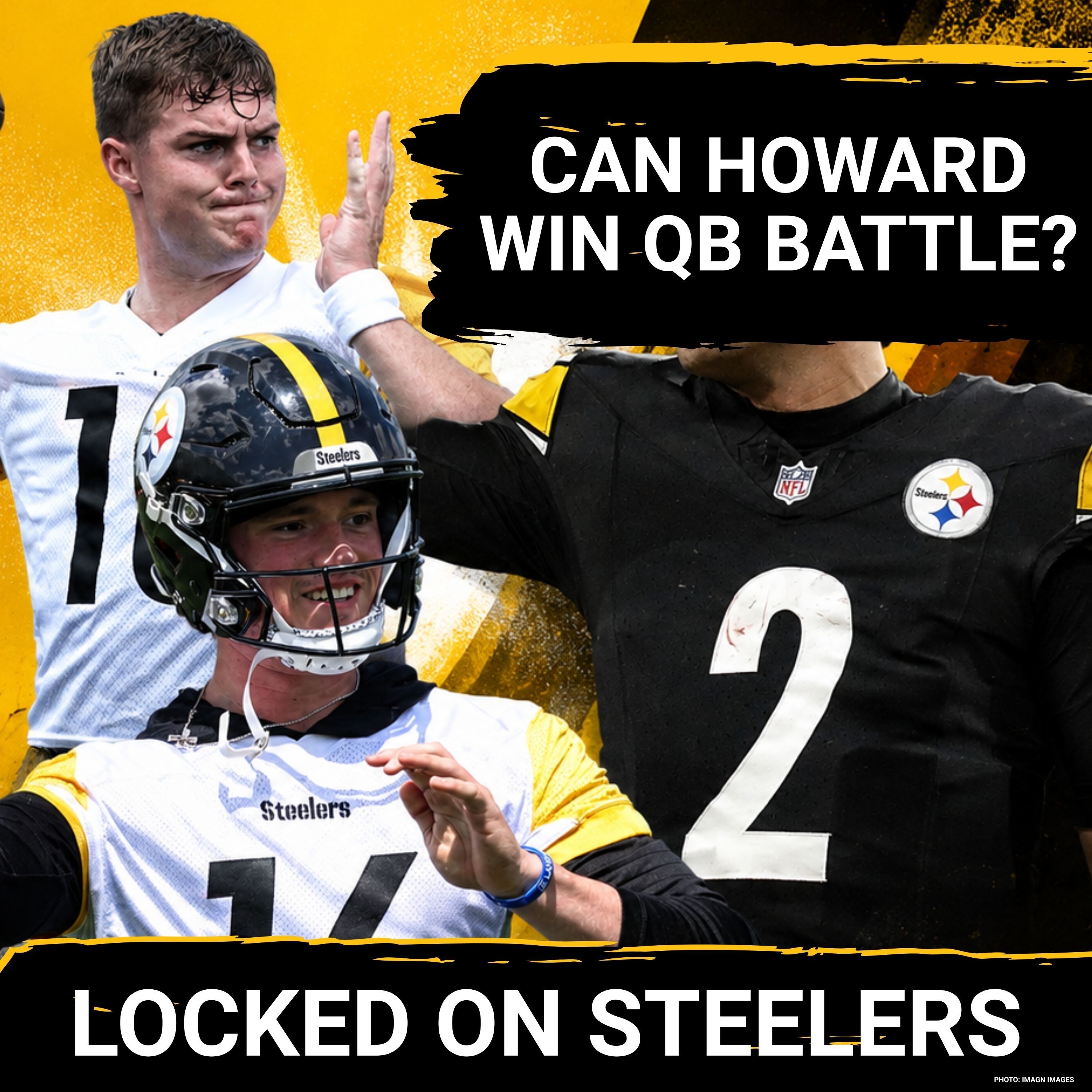 How Steelers' Will Howard Can Win Quarterback Battle vs Mason Rudolph at Training Camp