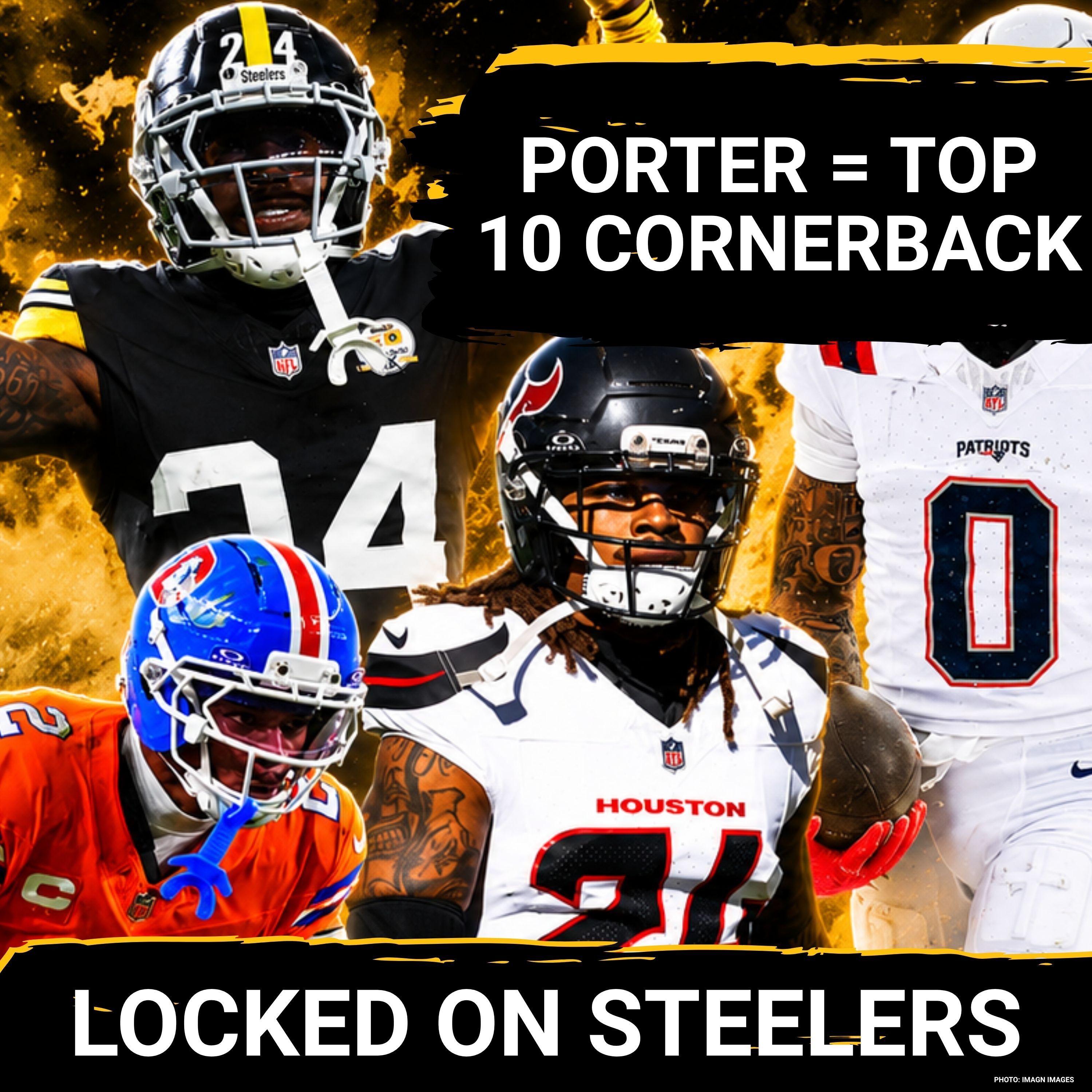 Why Steelers' Joey Porter Jr. IS a Top 10 NFL Cornerback | Mike McCarthy Won't Keep 4 Quarterbacks?