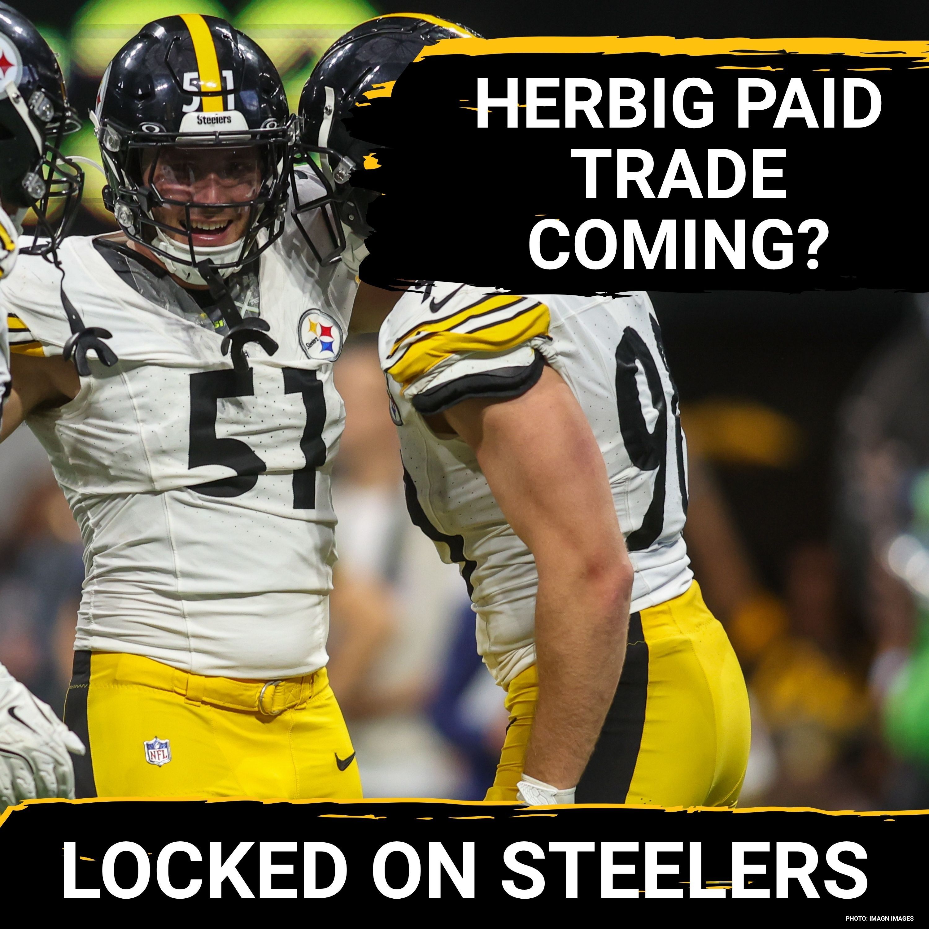 Steelers' Payday for Nick Herbig Doesn't MeanT.J. Watt/Alex Highsmith Trade | Joey Porter Jr. Next? episode artwork