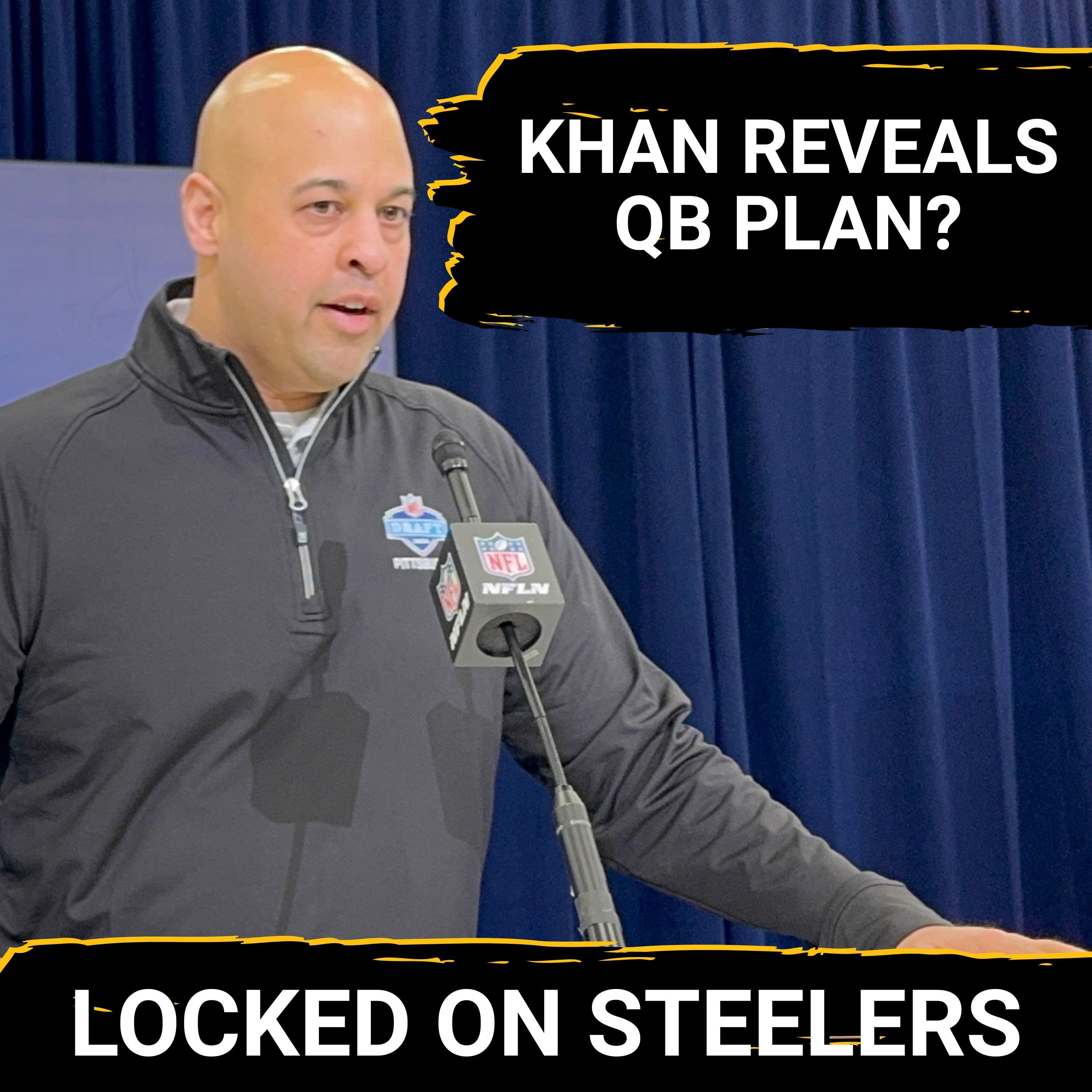Steelers' Omar Khan Suggests Aaron Rodgers Return? | Why Biggest Project is Keeping 2023 Draft Class