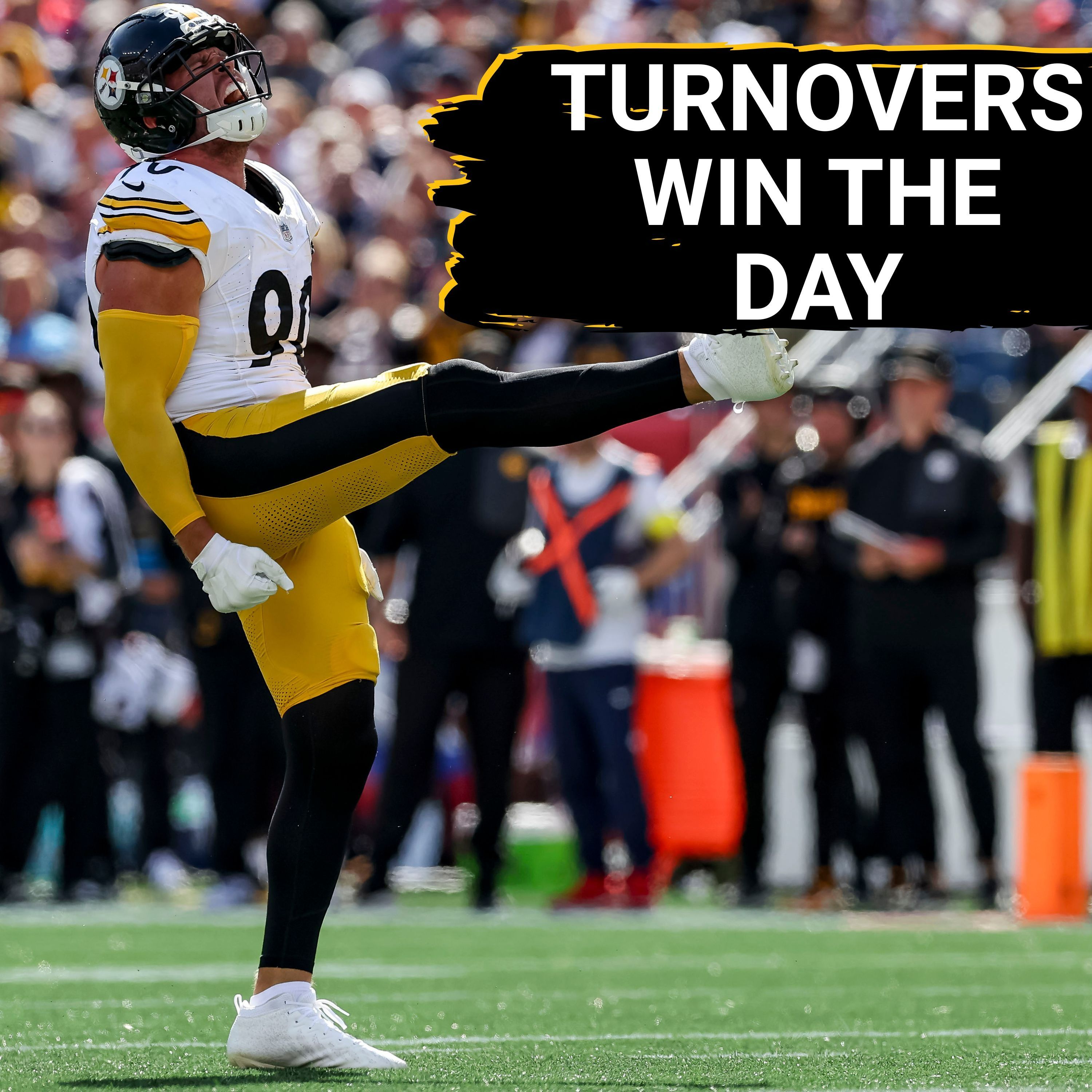 Steelers' Cam Heyward, T.J. Watt Lead Pass Rush in 21-14 Win | Aaron Rodgers Must Pass to Set Up Run