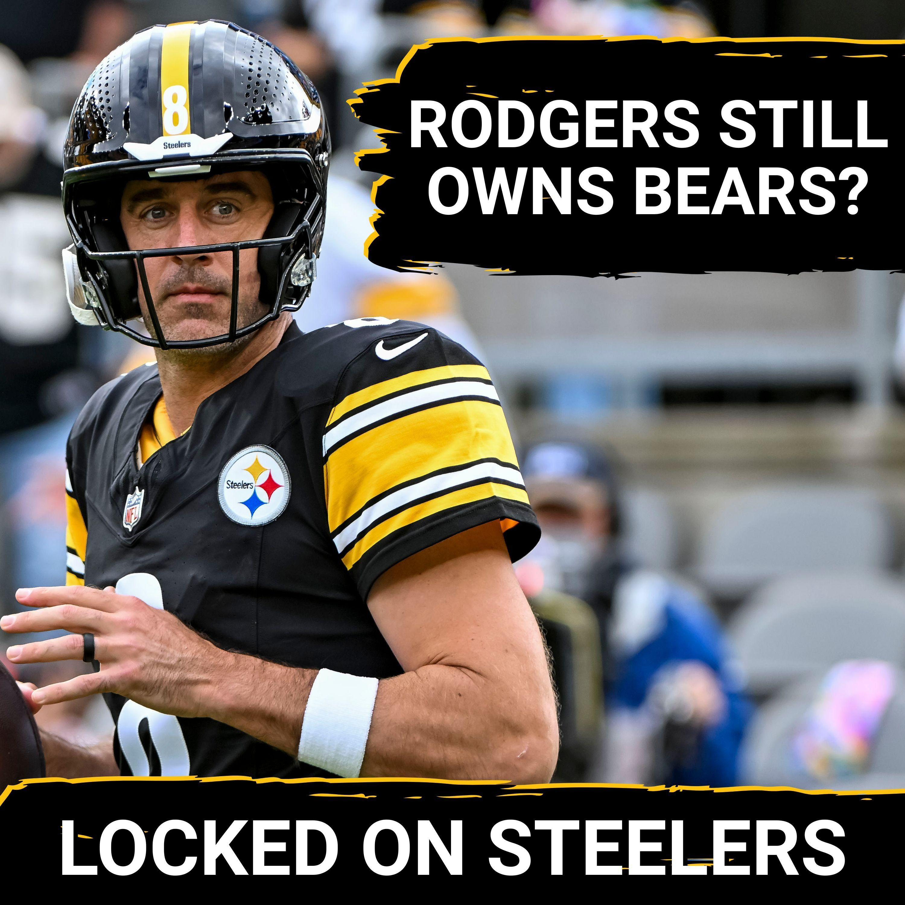 Steelers' Aaron Rodgers Pushes to Play Bears | New Coverage Plan Ready for Mobile Caleb Williams?