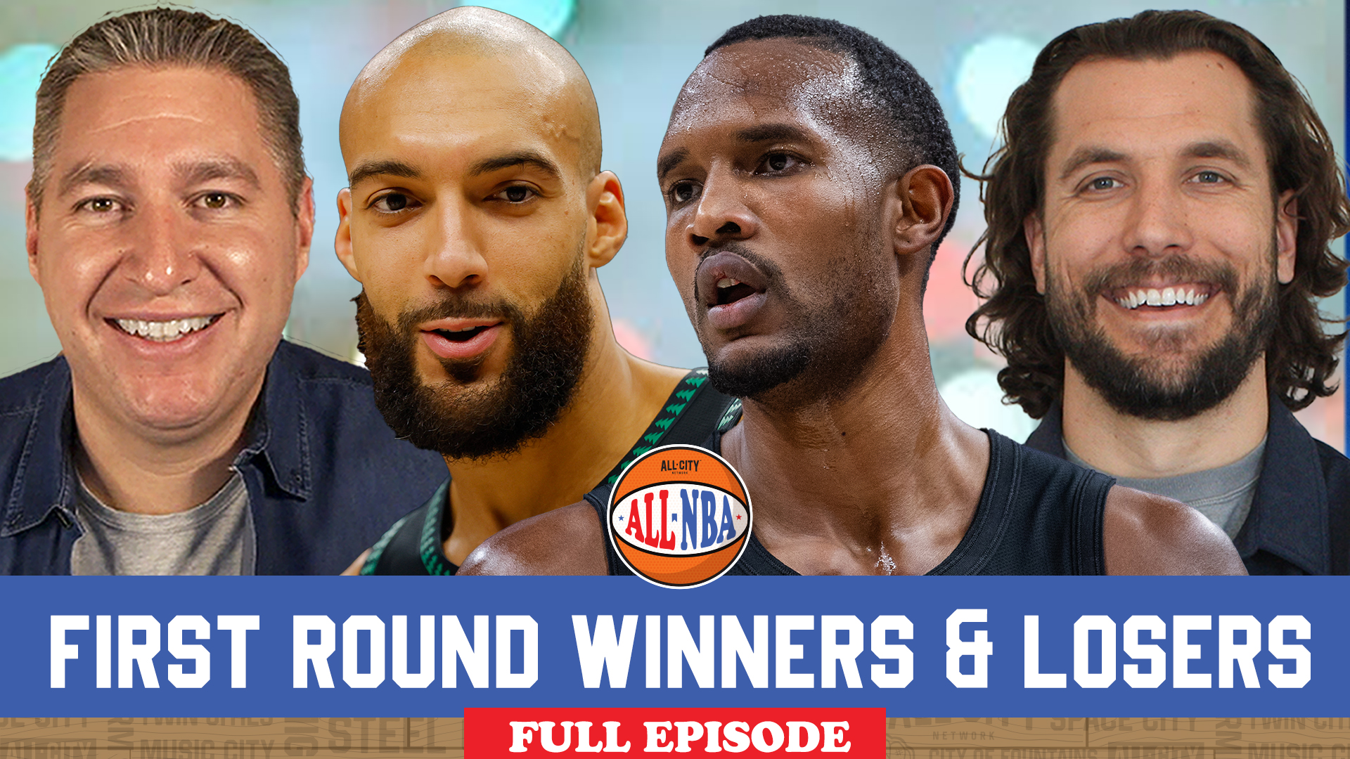 Winners & Losers of the First Round: Gobert, Mobley, LeBron, Jokic & More | ALL NBA PODCAST