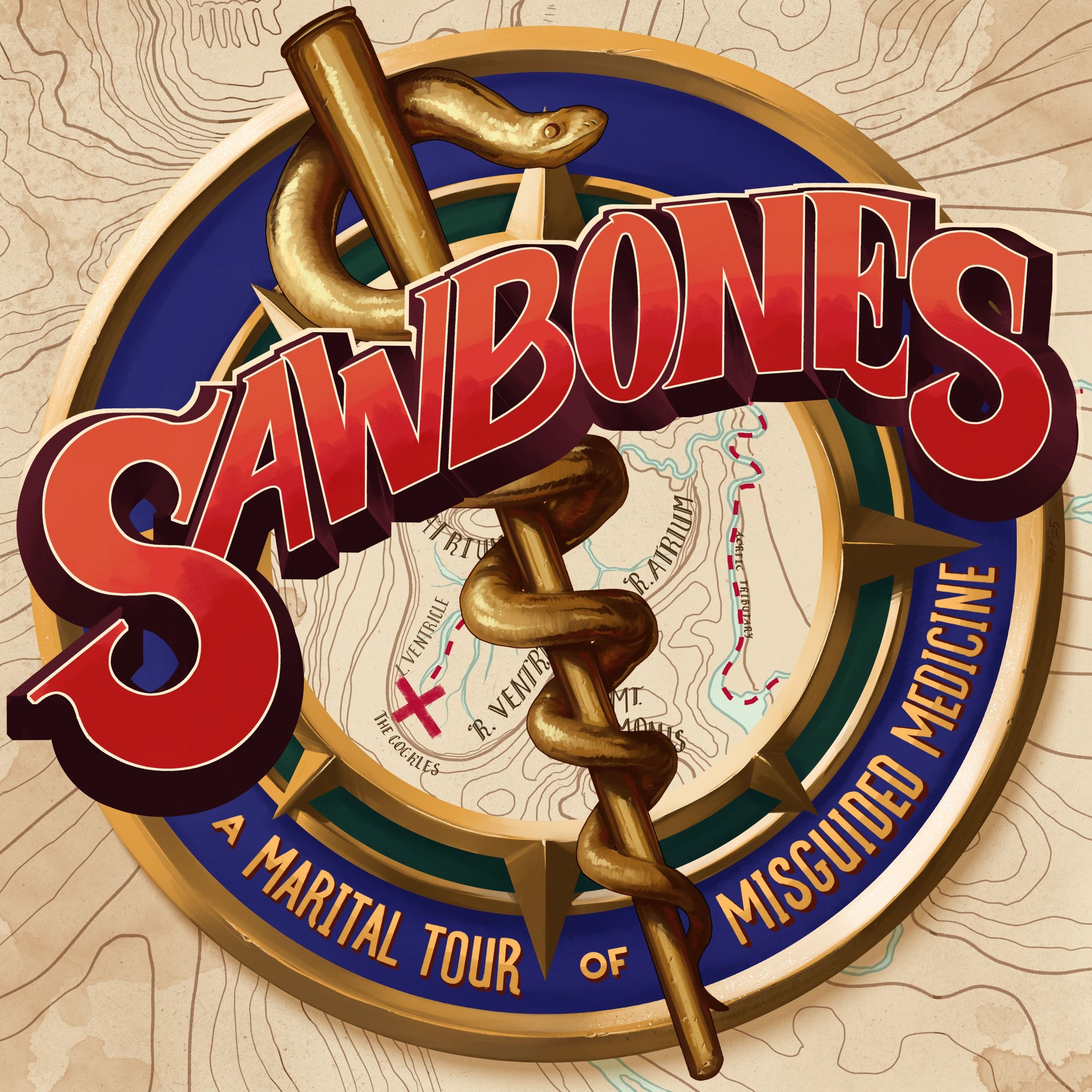 Sawbones: A Marital Tour of Misguided Medicine Artwork
