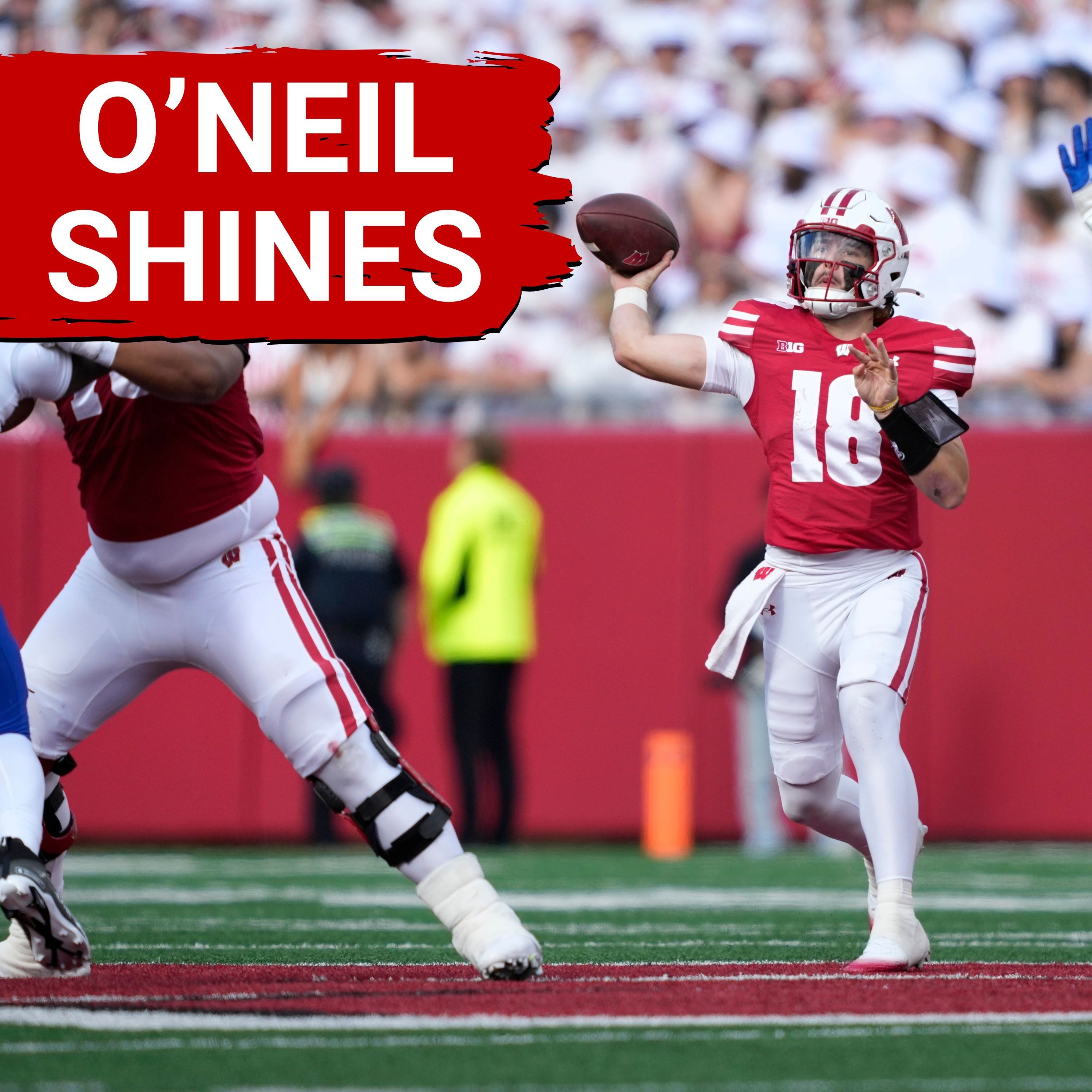 LIVE REACTION! Wisconsin Badgers DOMINATE second half against MTSU!