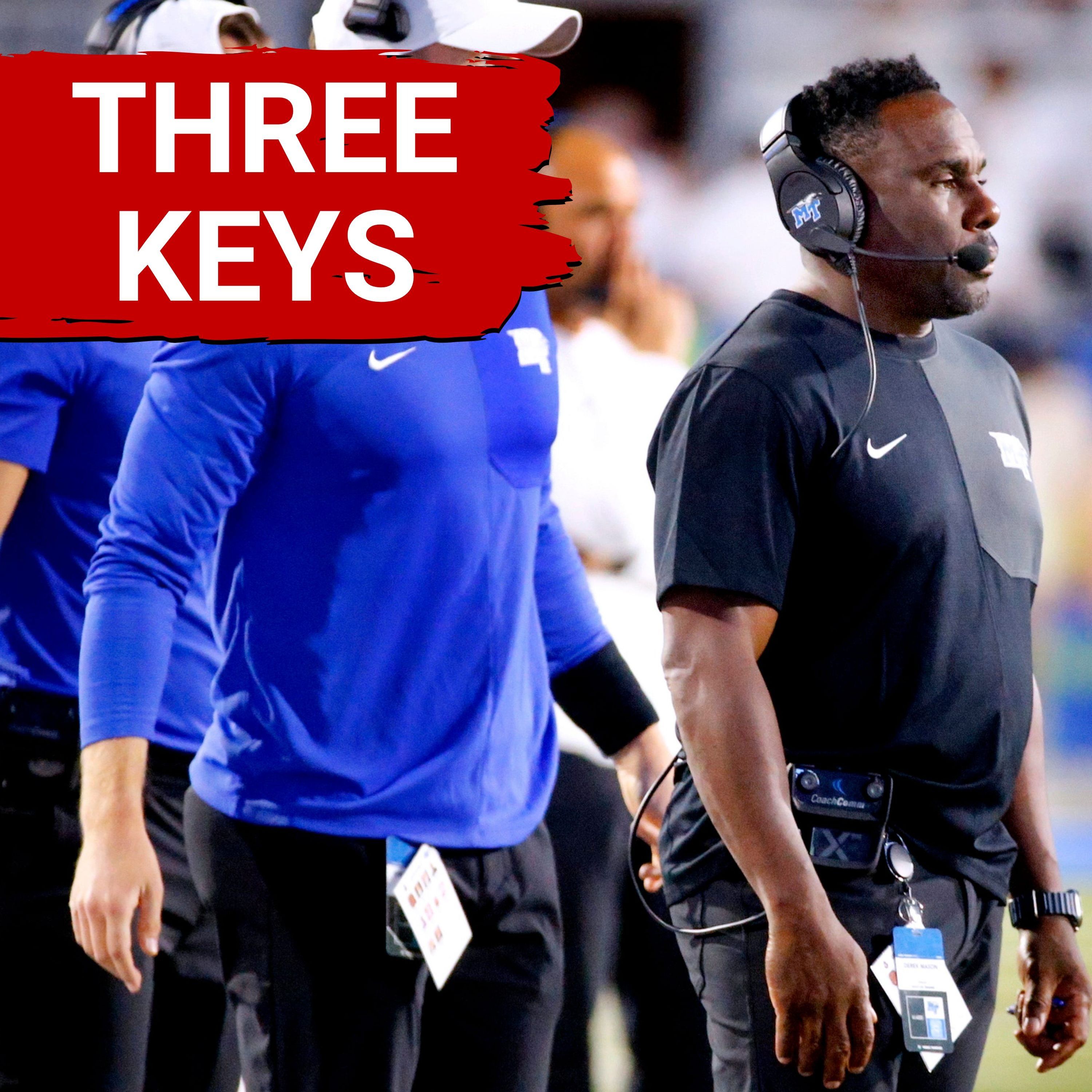 THROW THE BALL! Three KEYS for the Wisconsin Badgers this weekend as they host Middle Tennessee ST!