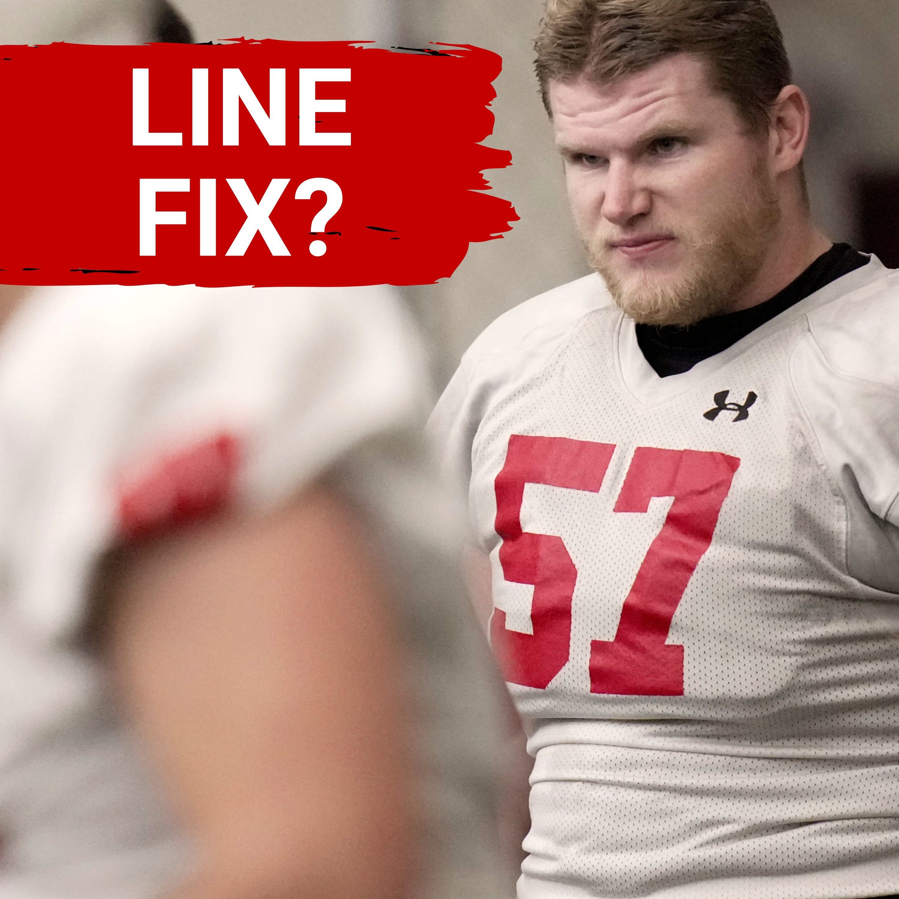Does a HEALTHY Jake Renfro FIX everything? Coach Anderson examines the OL play for the Badgers!