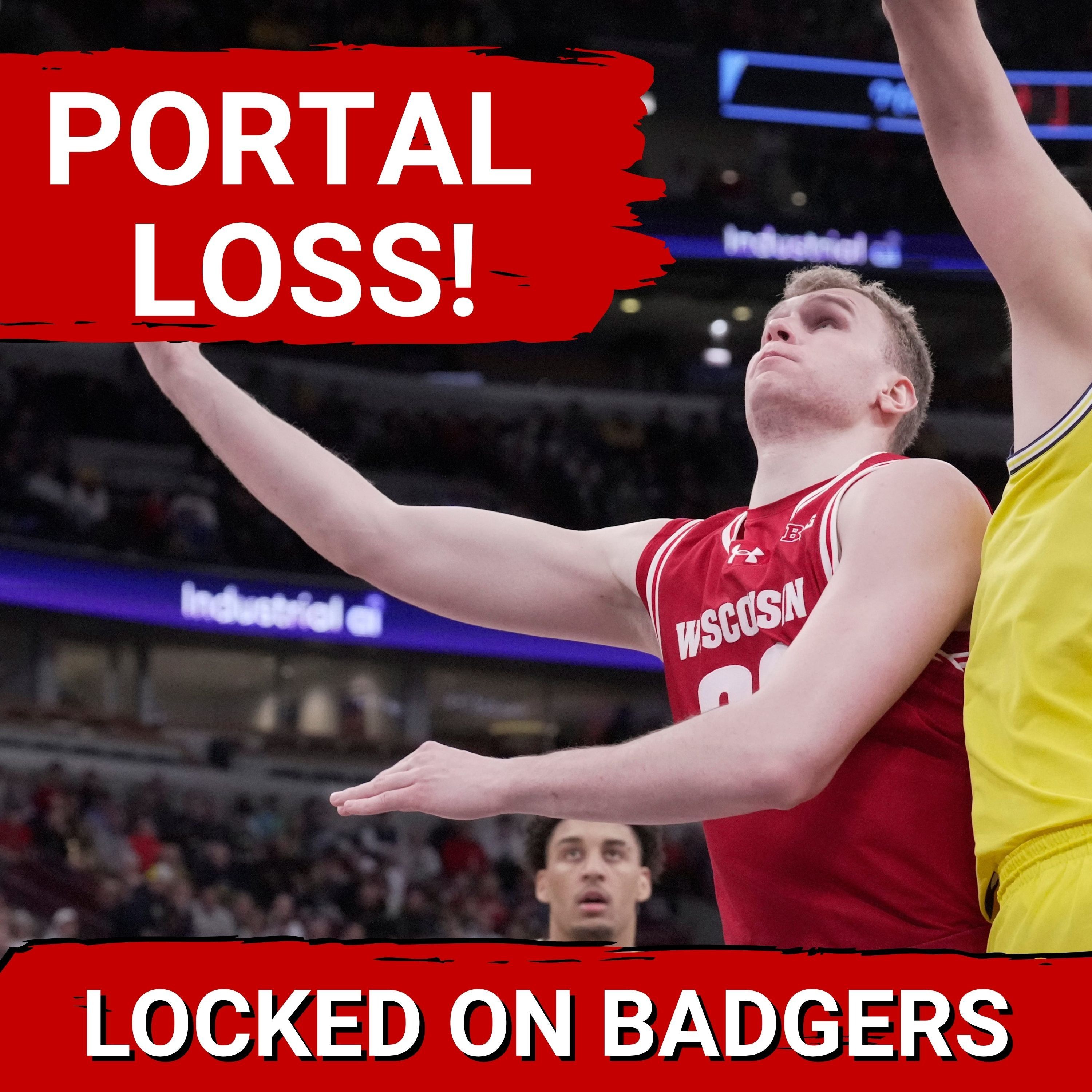 Aleksas Bieliauskas ENTERS the portal! Greg Gard and the Wisconsin Badgers have their work cut out!