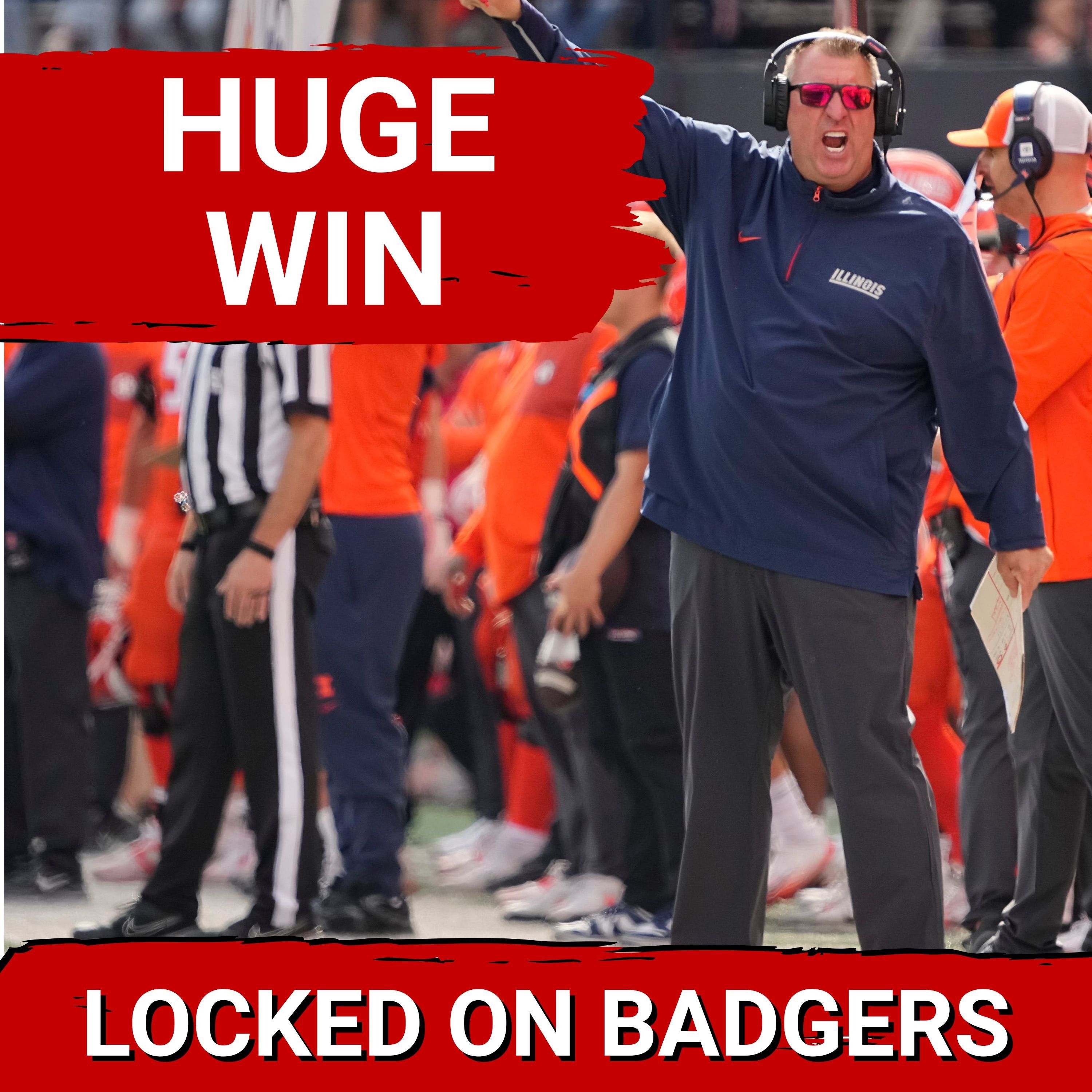LIVE REACTION | Wisconsin Badgers football REACTION after the Illinois game!