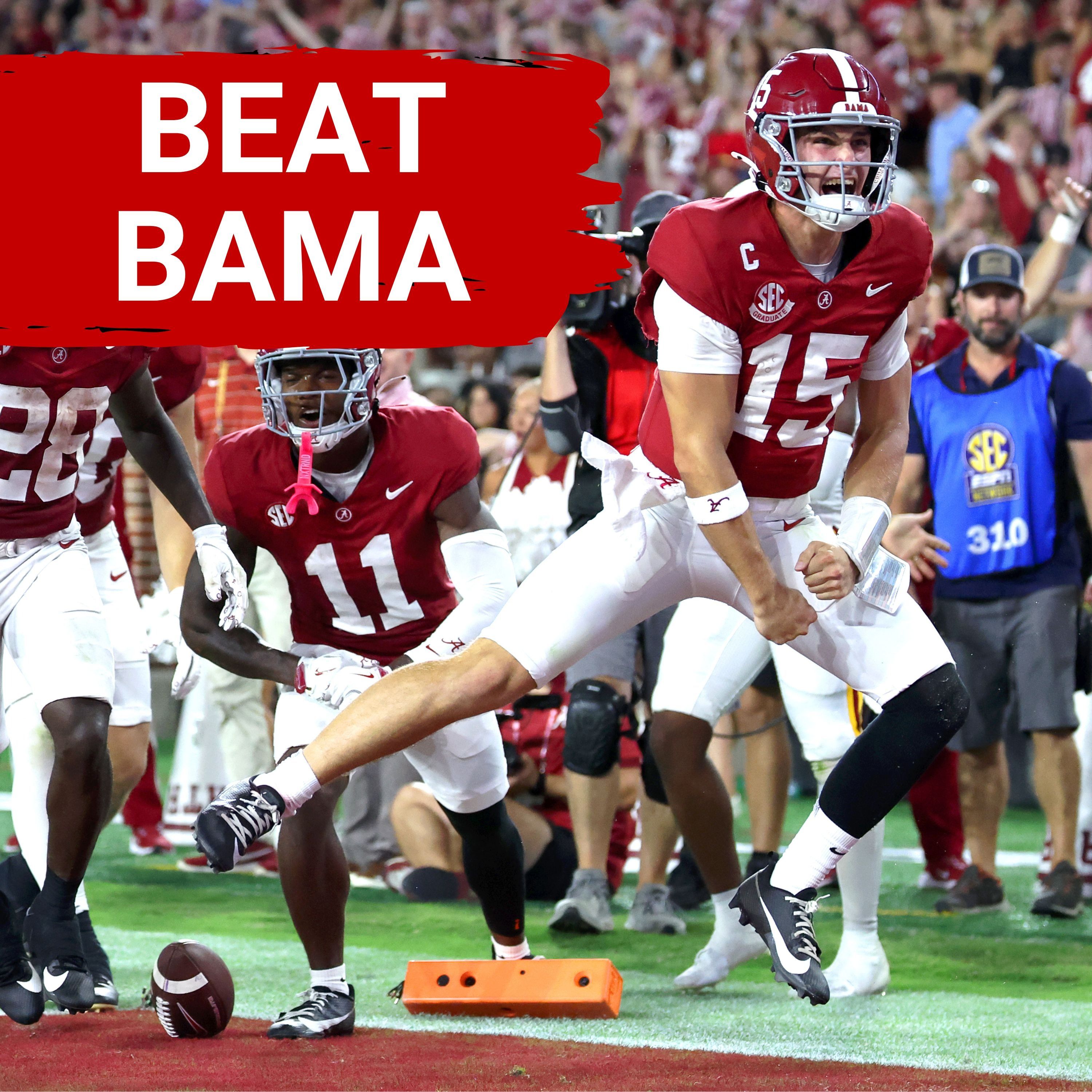 BEAT BAMA? How can the Wisconsin Badgers SPRING THE UPSET against the Crimson Tide?