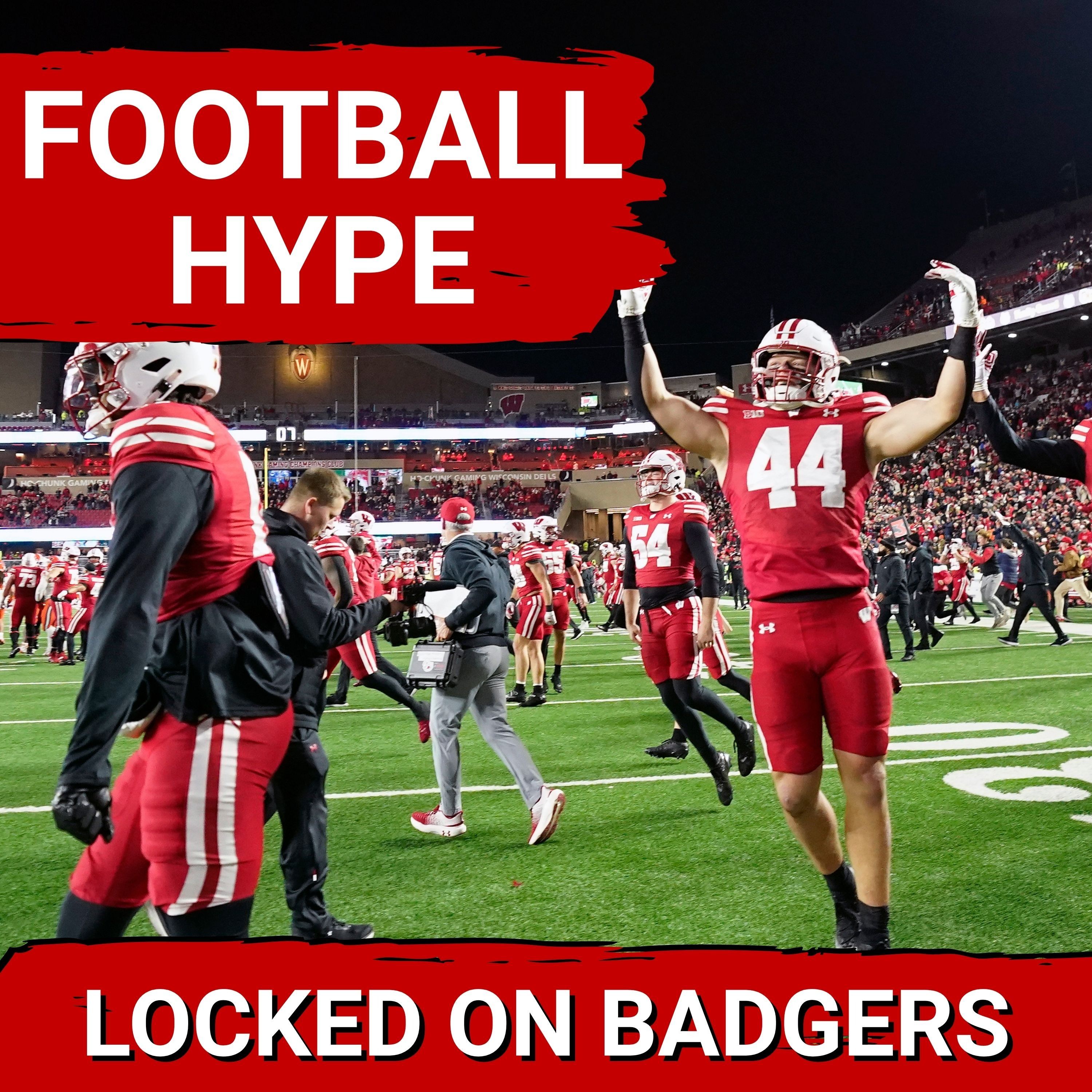 FOOTBALL HYPE! Why Wisconsin Badgers football is on the UPSWING? Recruiting news!