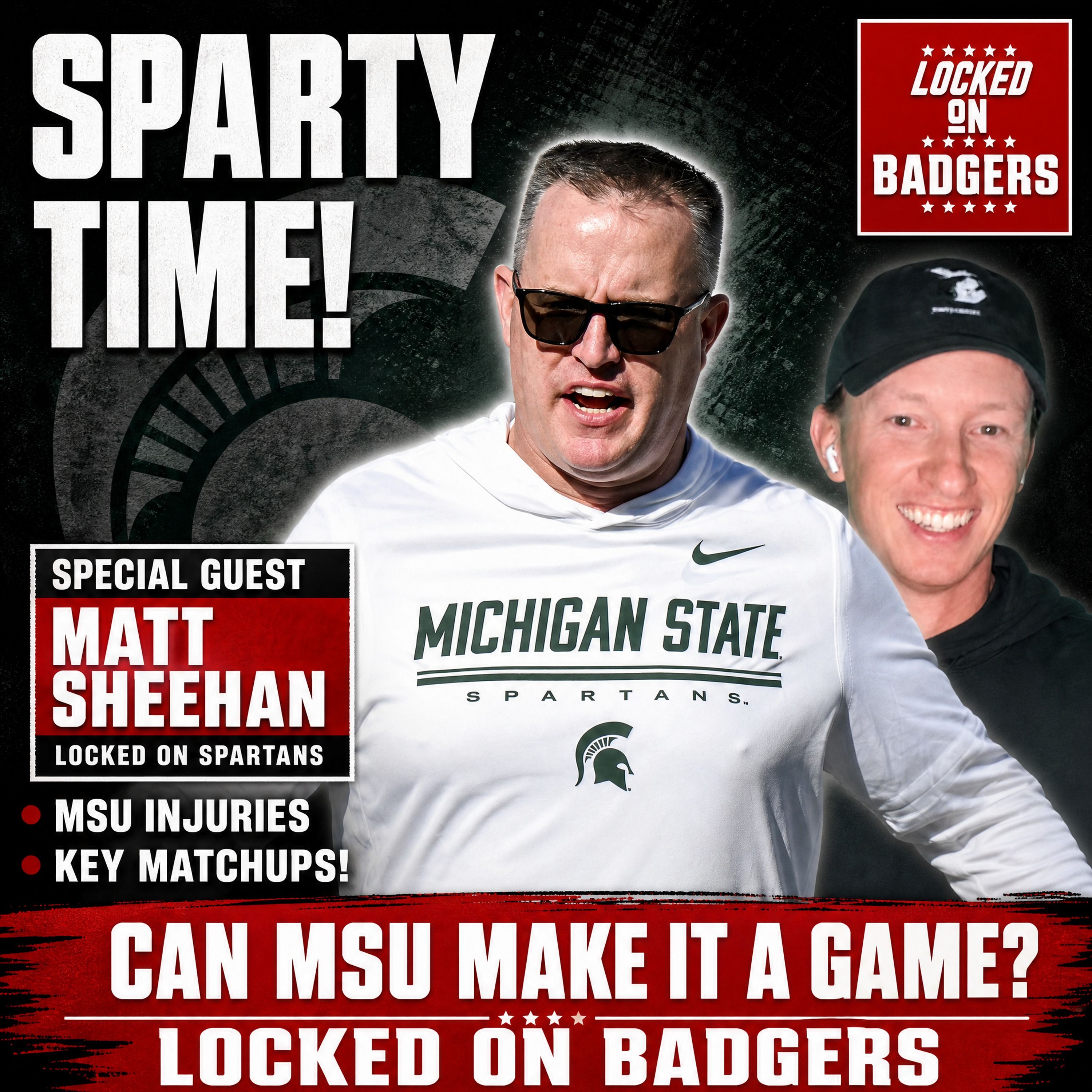 How the Wisconsin Badgers MATCH up against MSU as the Spartans HEAD to Madison!