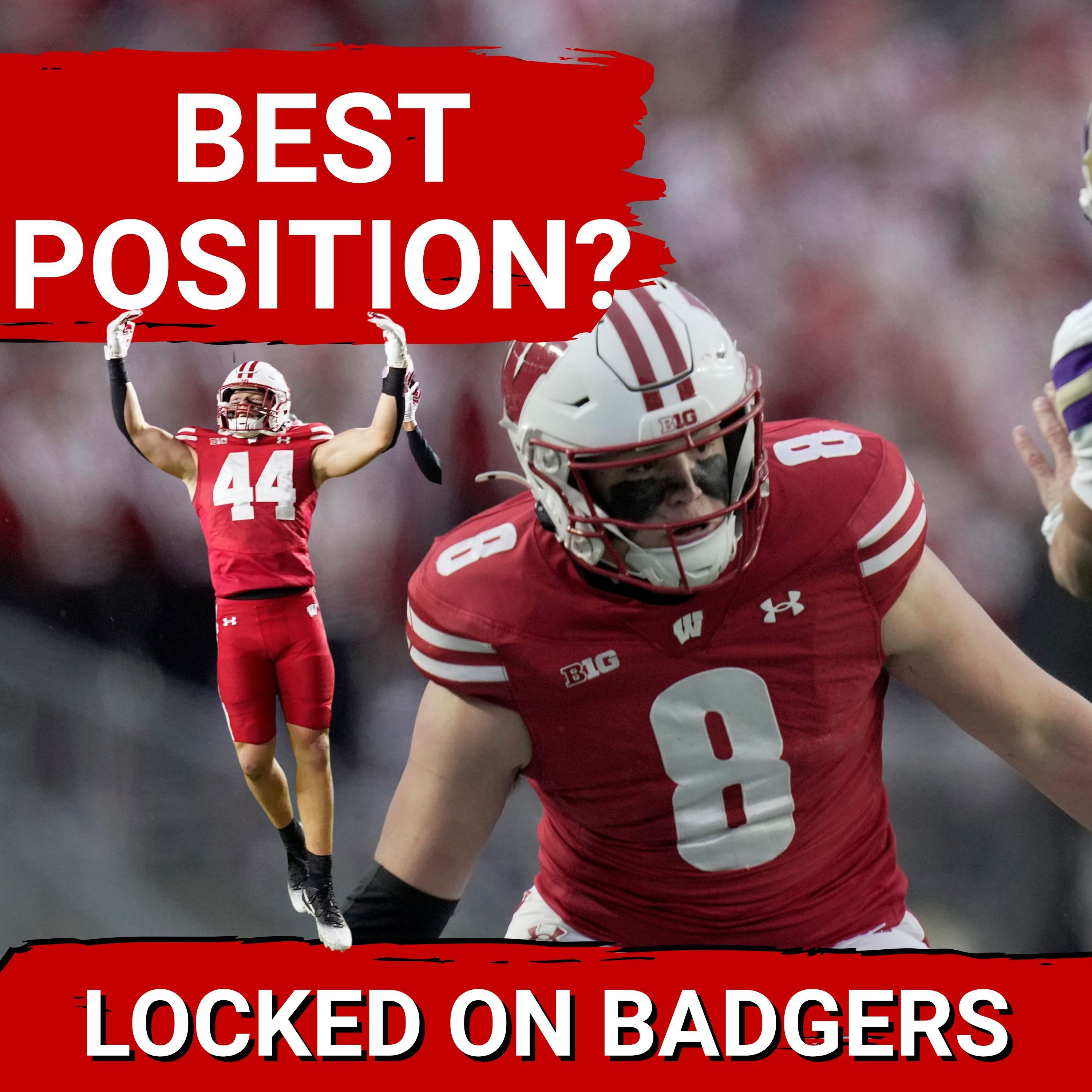 LINEBACKER STARS: Wisconsin Badgers POSTIONAL RANKINGS! Which spots LEAD the team?