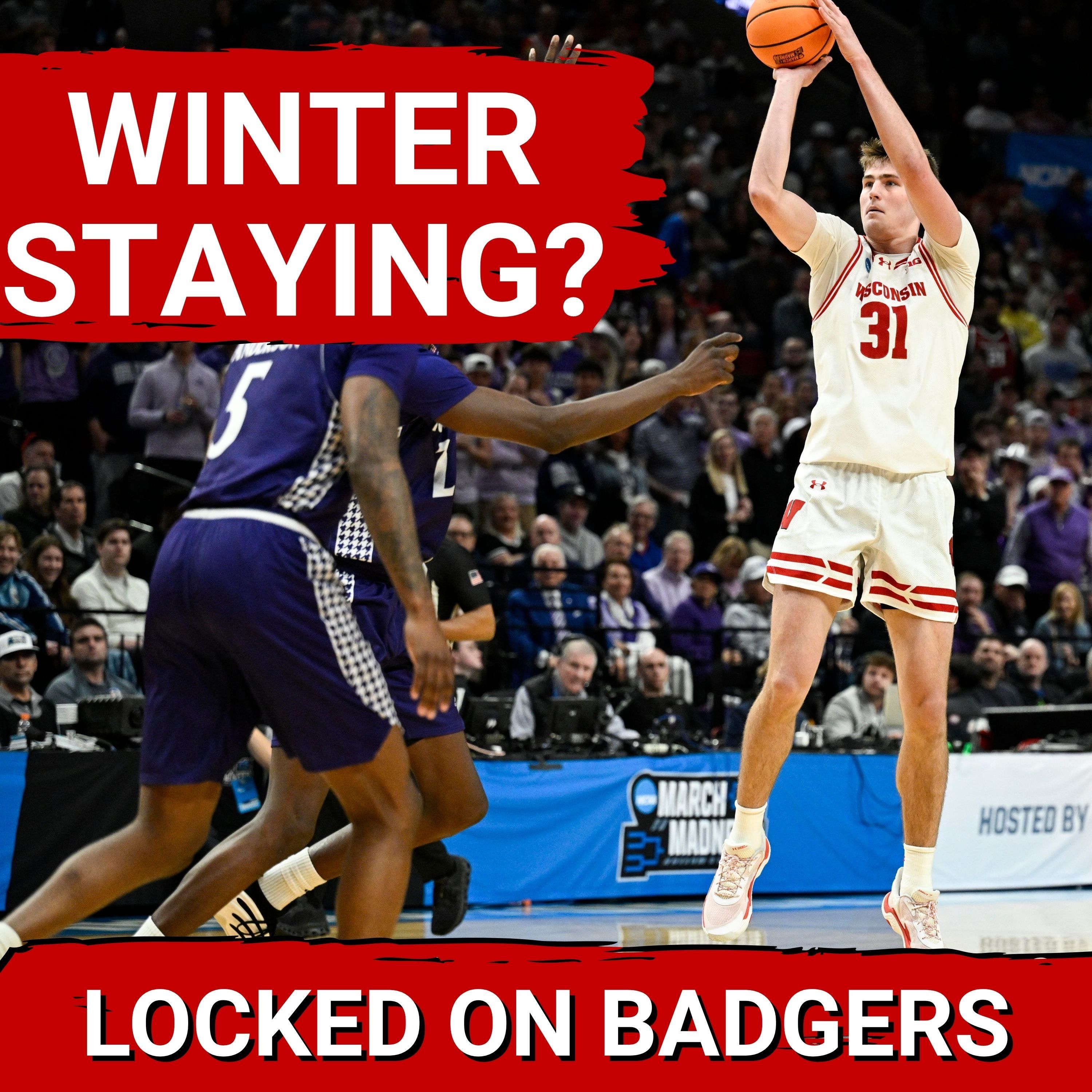 Winter STAYING? Wisconsin Badgers PORTAL THOUGHTS? Football SPRING practice!