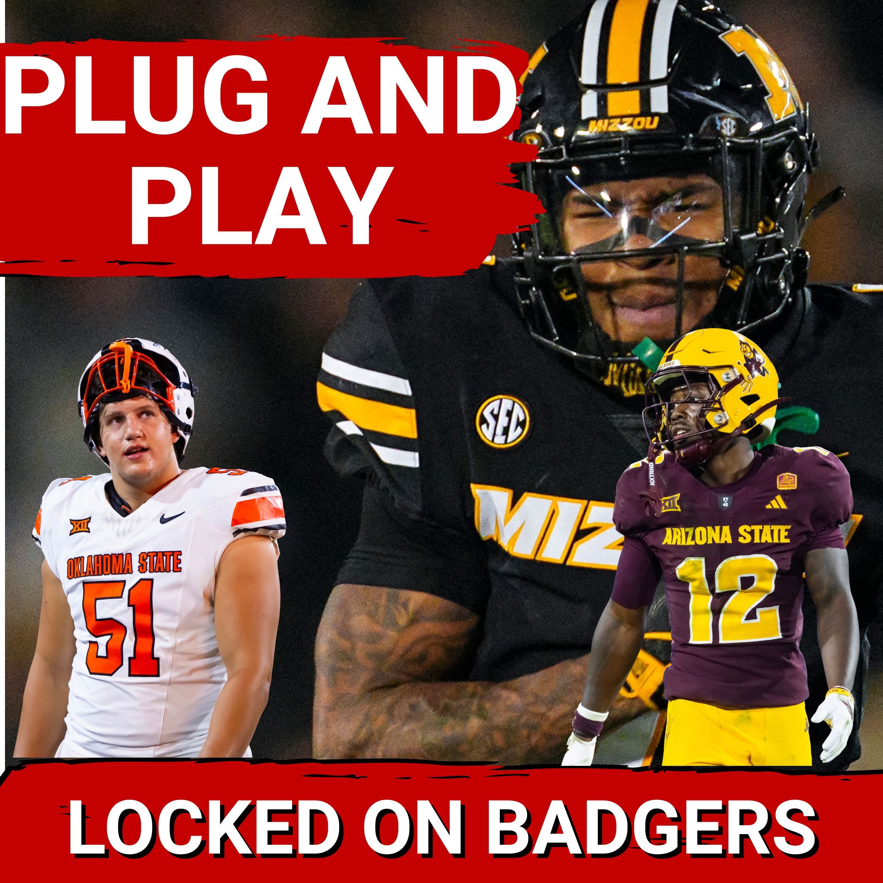 INSTANT STARTERS: Who are the PLUG and PLAY  players the Wisconsin Badgers ADDED from the PORTAL?