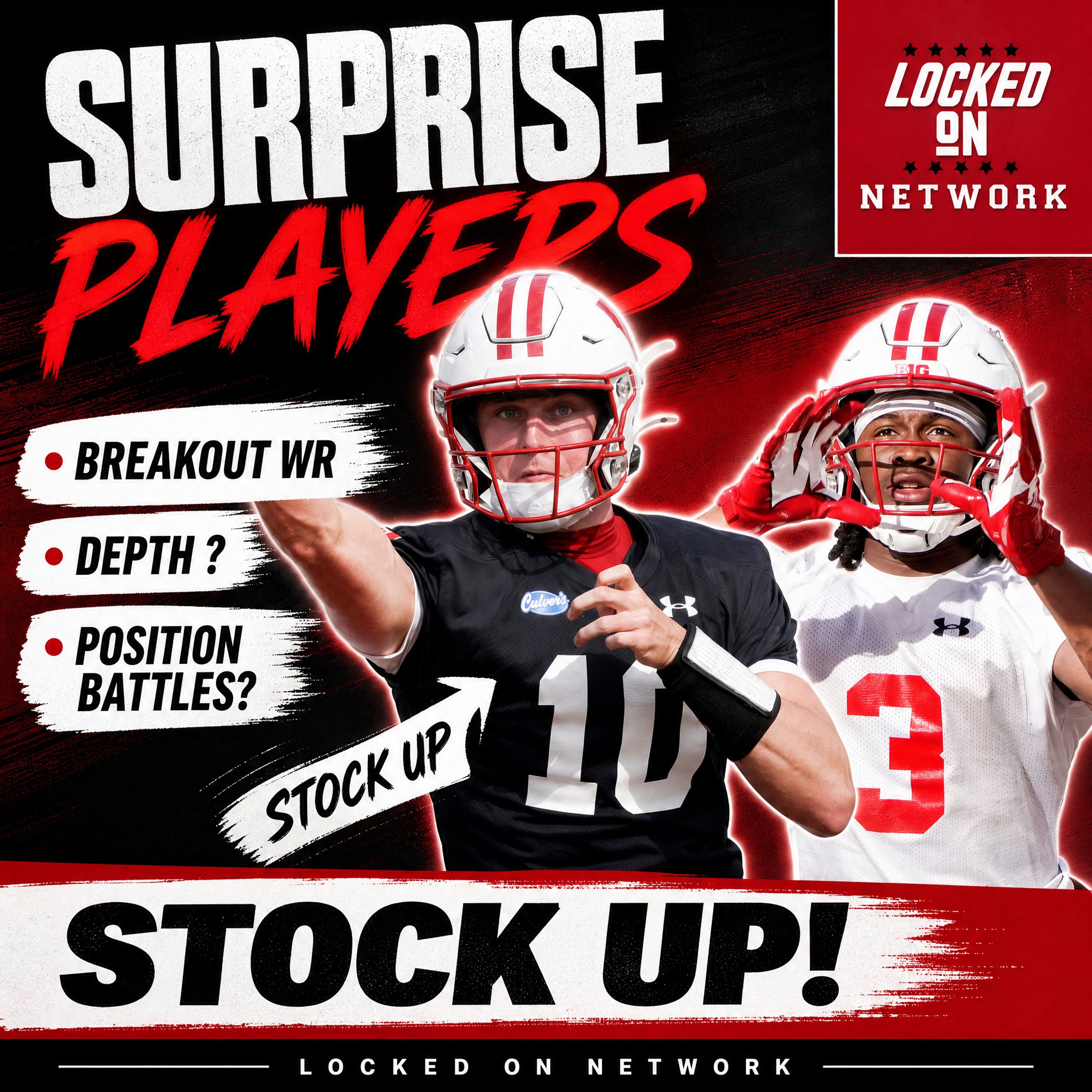 Could Malachi Coleman’s Surge DISRUPT the Wisconsin Badgers Wide Receiver Hierarchy? episode artwork