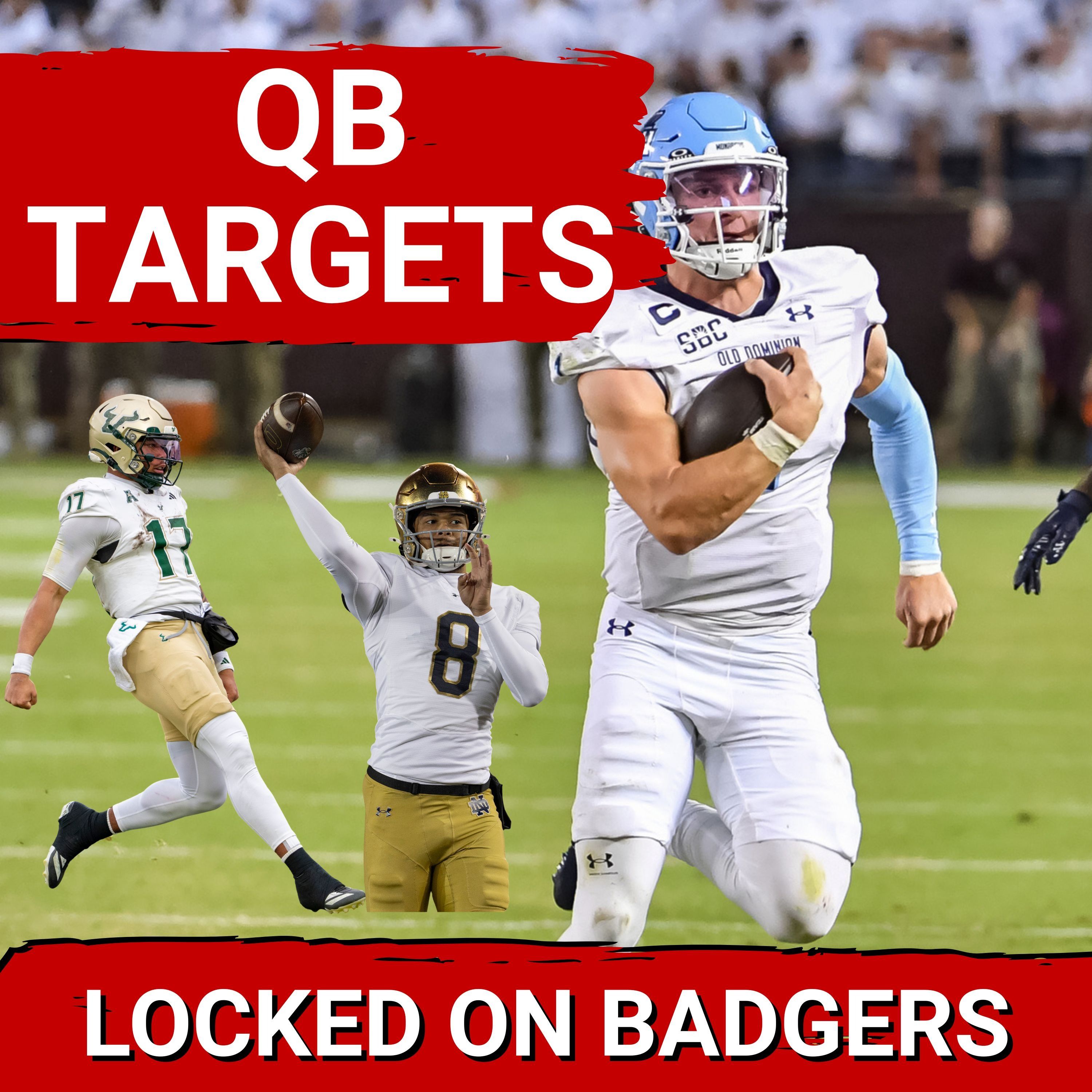 BADGER QB targets? Colton Joseph, Kenny Minchey and MORE. Potential staff changes for Wisconsin?