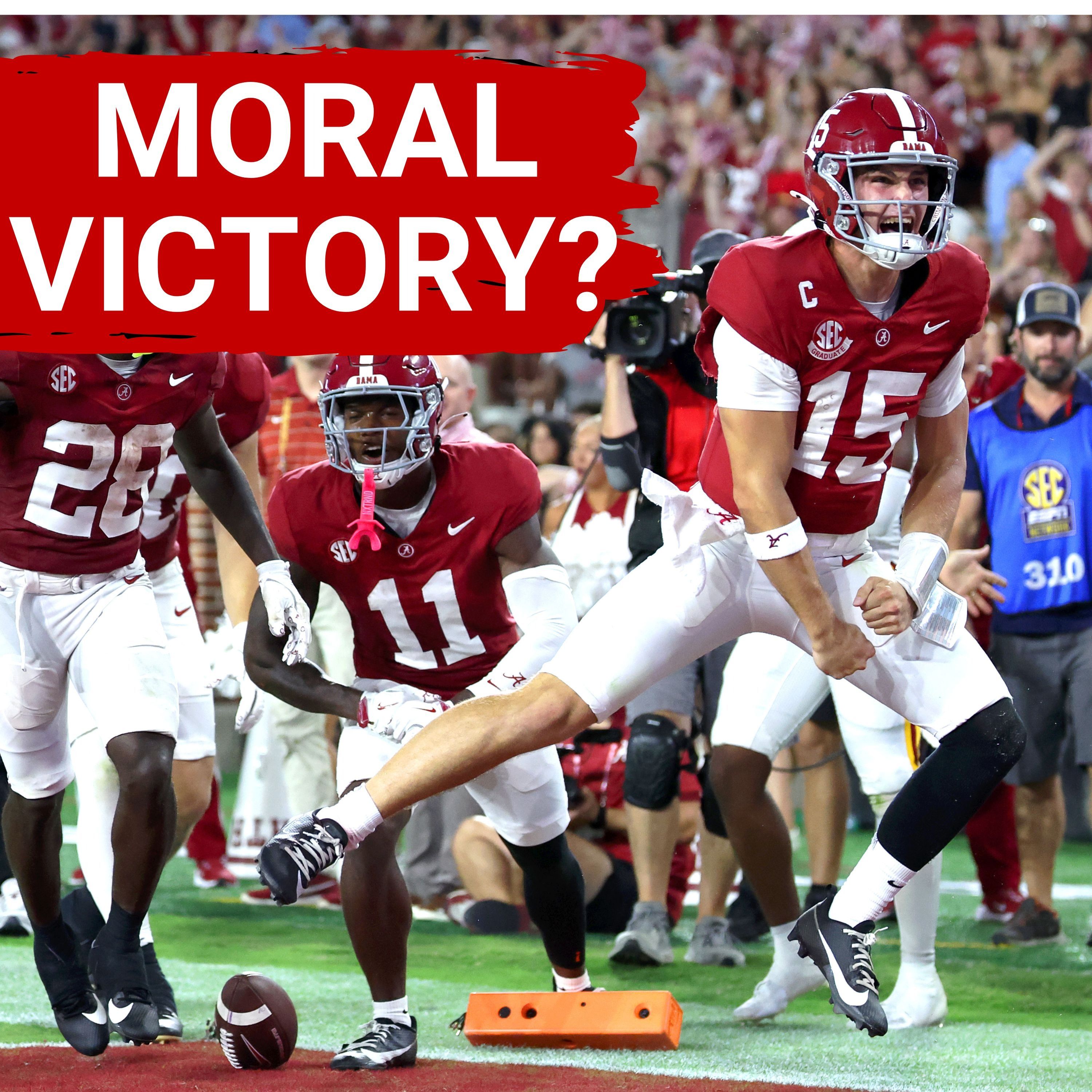 MORAL VICTORY? Is a CLOSE GAME against Alabama GOOD ENOUGH for the Wisconsin Badgers fanbase?