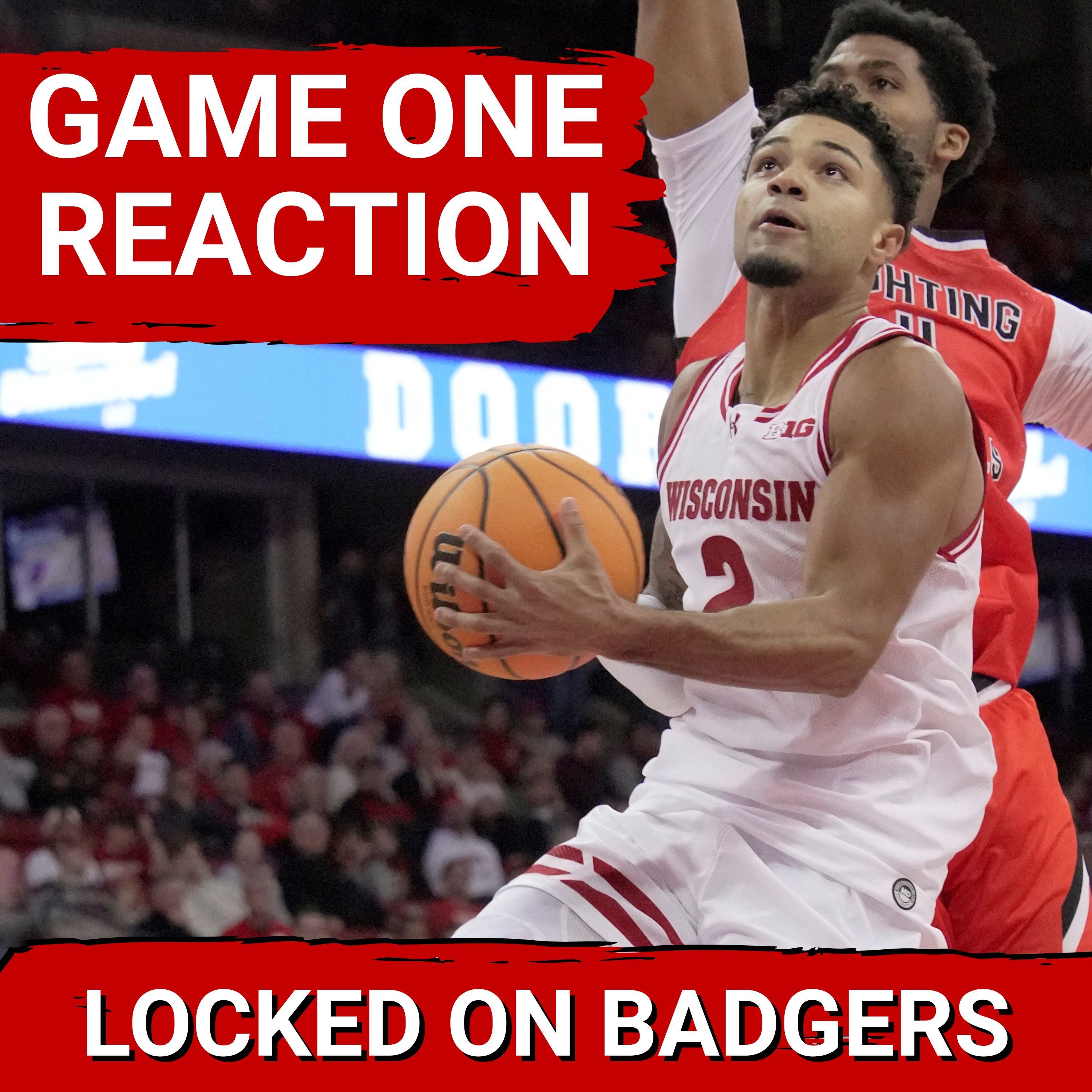 SEASON OPENER! Wisconsin Badgers basketball LIVE REACTION from the game against Campbell!