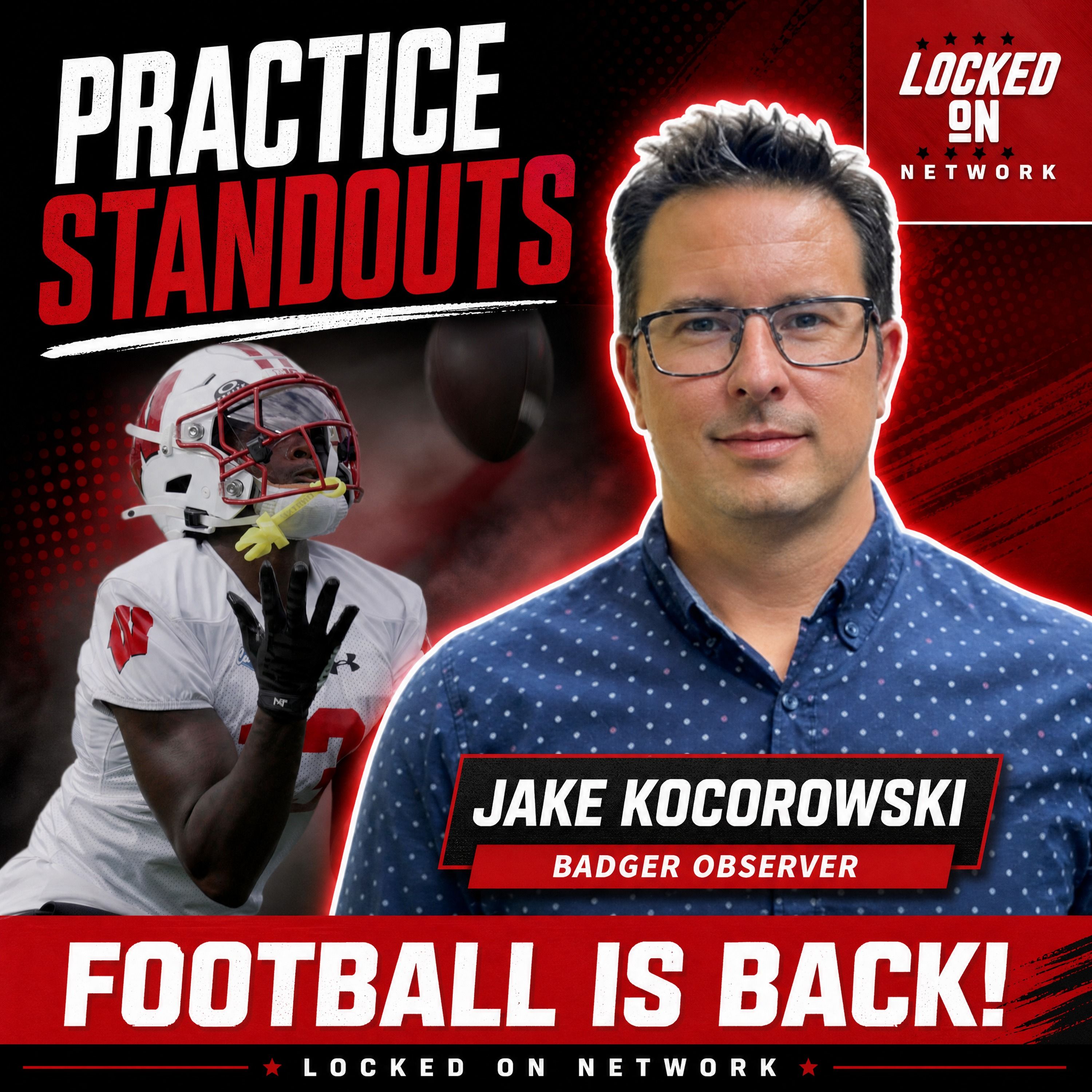 EXCLUSIVE: Insider DETAILS Wisconsin Badgers O-Line ROOM —Colton Joseph IMPRESSIONS? FALL CAMP! episode artwork