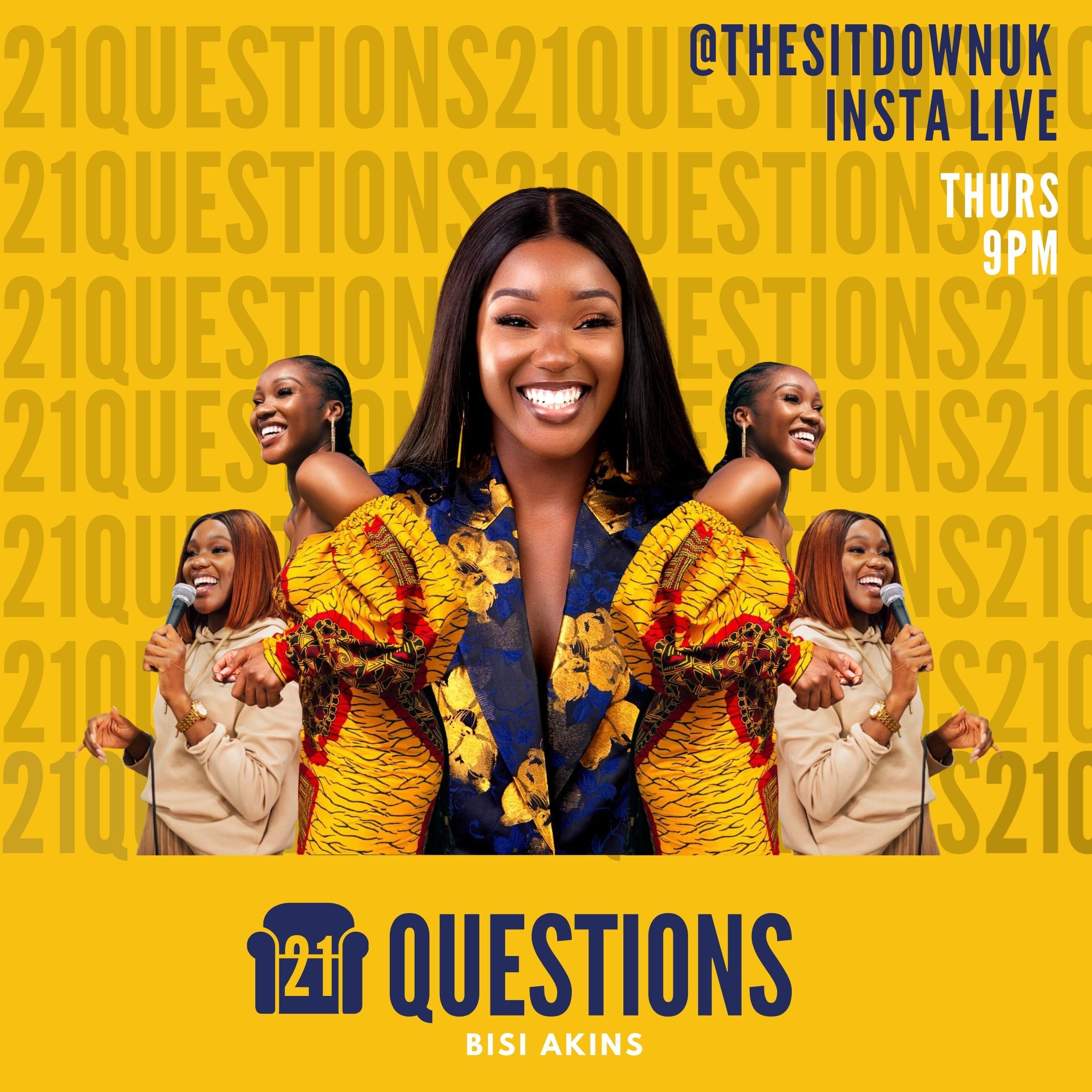21 QUESTIONS with Bisi Akins