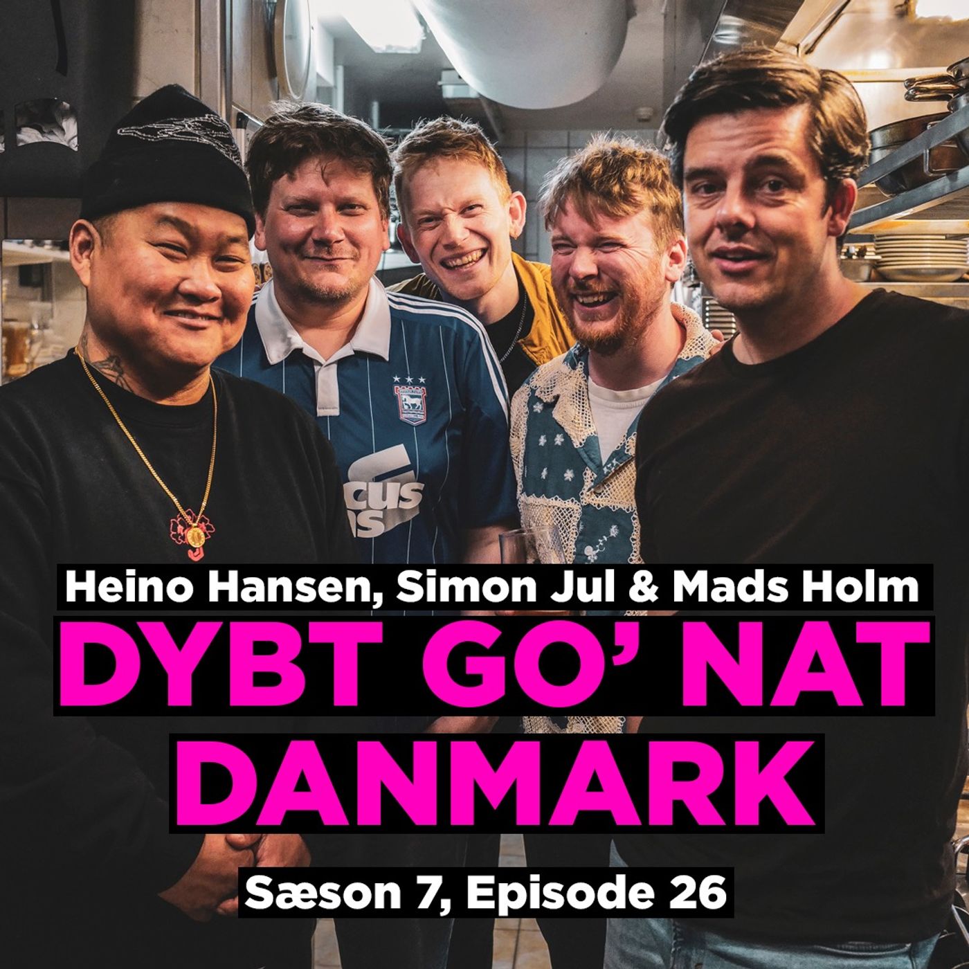 Heino Hansen, Simon Jul & Mads Holm episode artwork