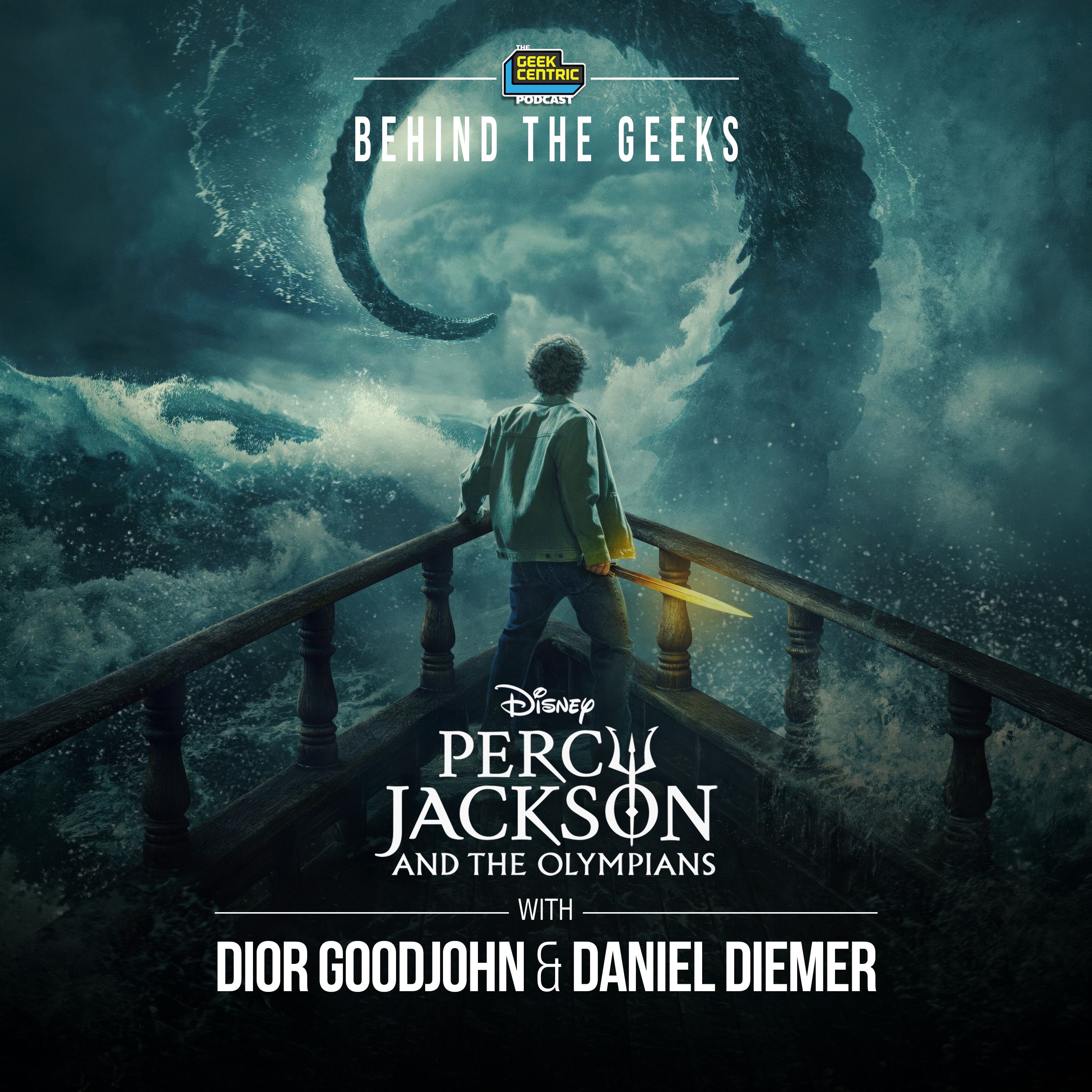 Behind The Geeks | Dior Goodjohn & Daniel Diemer on Percy Jackson and the Olympians Season 2 episode artwork