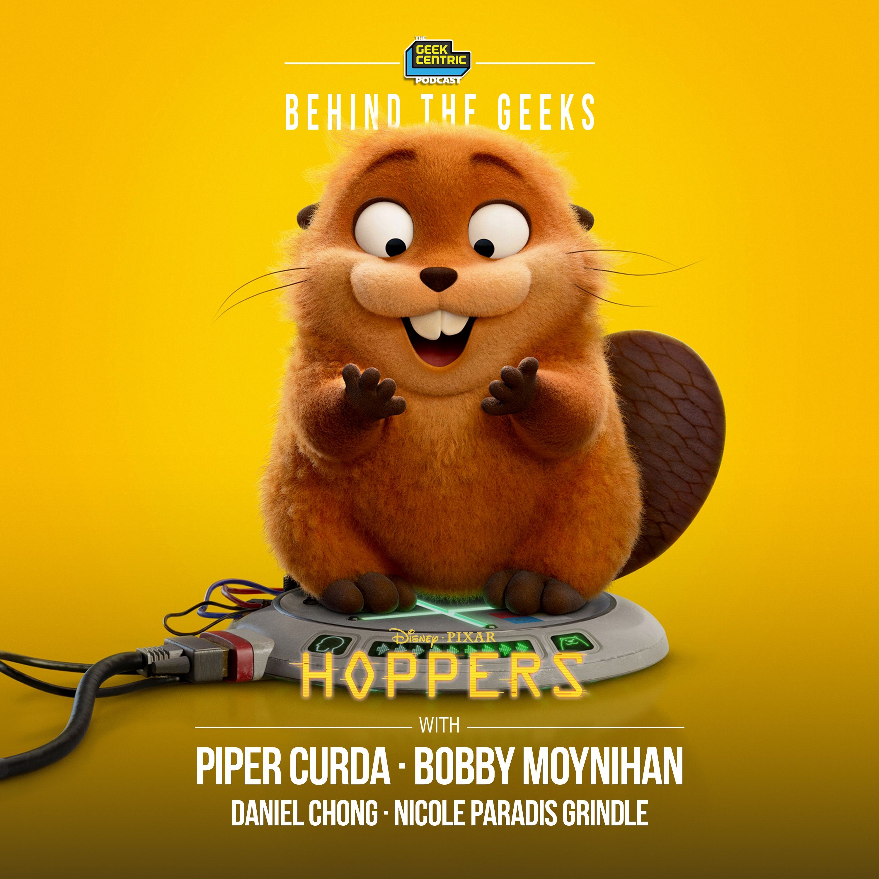 Behind The Geeks | The Cast & Creators of Disney Pixar’s Hoppers episode artwork