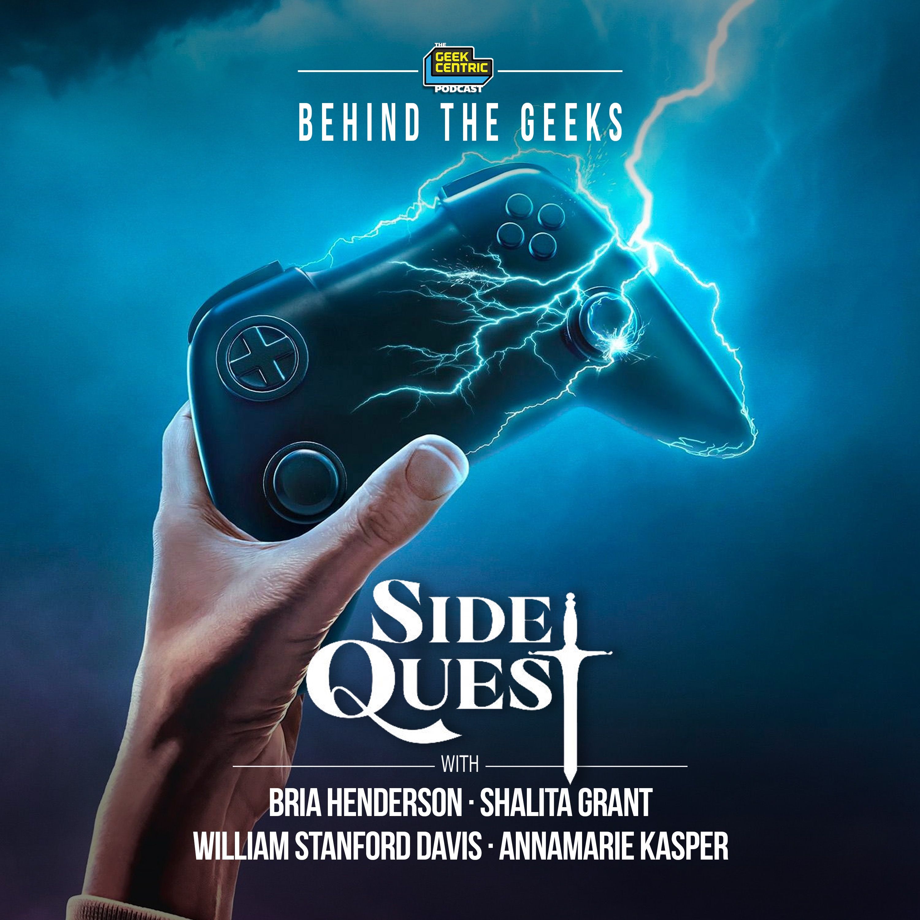 Behind The Geeks | Our Interview with of the Cast of the Apple TV+ series Side Quest episode artwork