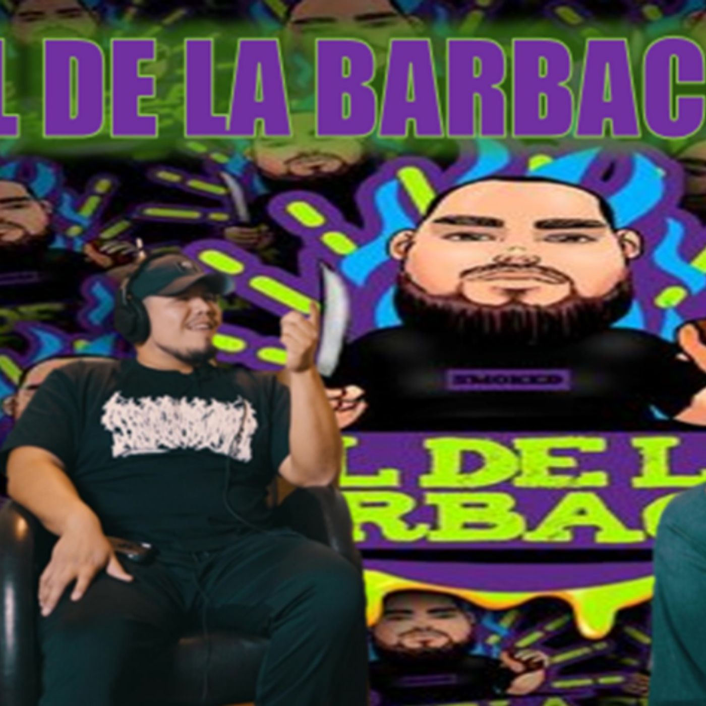 El De La Barbacoa known for his TostisGordos-  GO HARD PODCAST EP.6 episode artwork