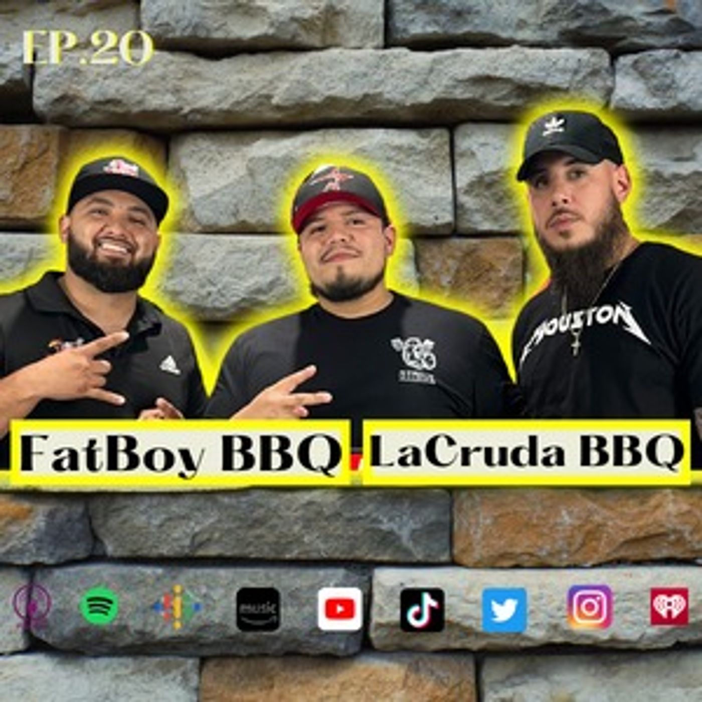 FatBoyBBQ & LaCruda BBQ talk about Texas BBQ, the business and there come up - Go Hard Podcast EP.20 episode artwork