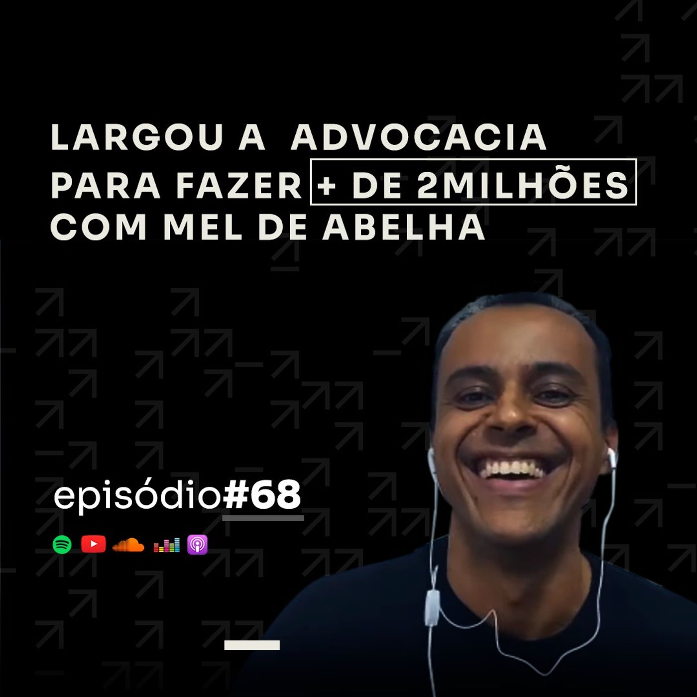 R$ 2 MILHÕES NO NICHO DE APICULTURA C/ THIAGO PEREIRA | PODCAST FAIXA PRETA #68 episode artwork