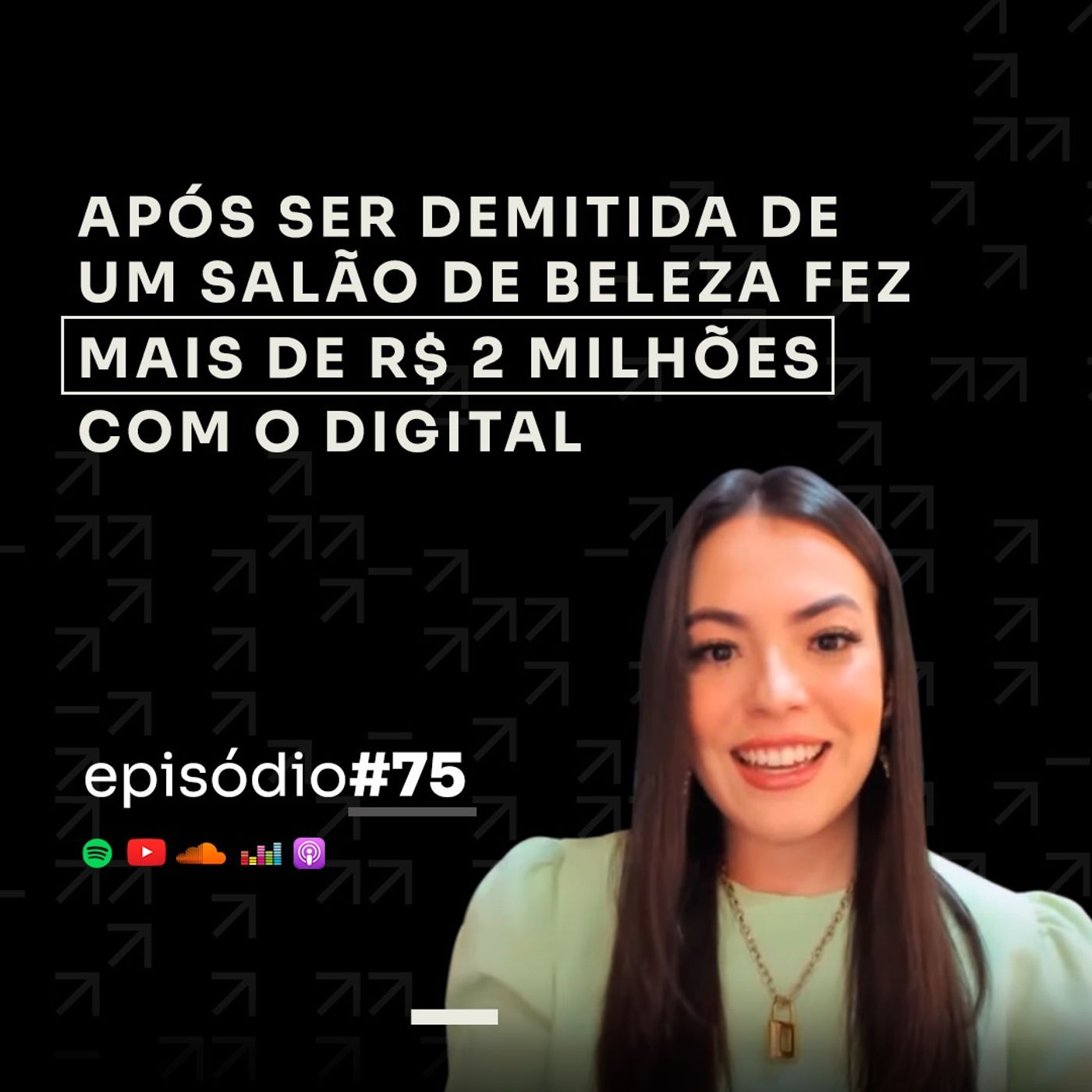 MAIS DE R$ 2 MILHÕES NO NICHO DE MAQUIAGEM C AMANDA NAVES l PODCAST FAIXA PRETA #75 episode artwork