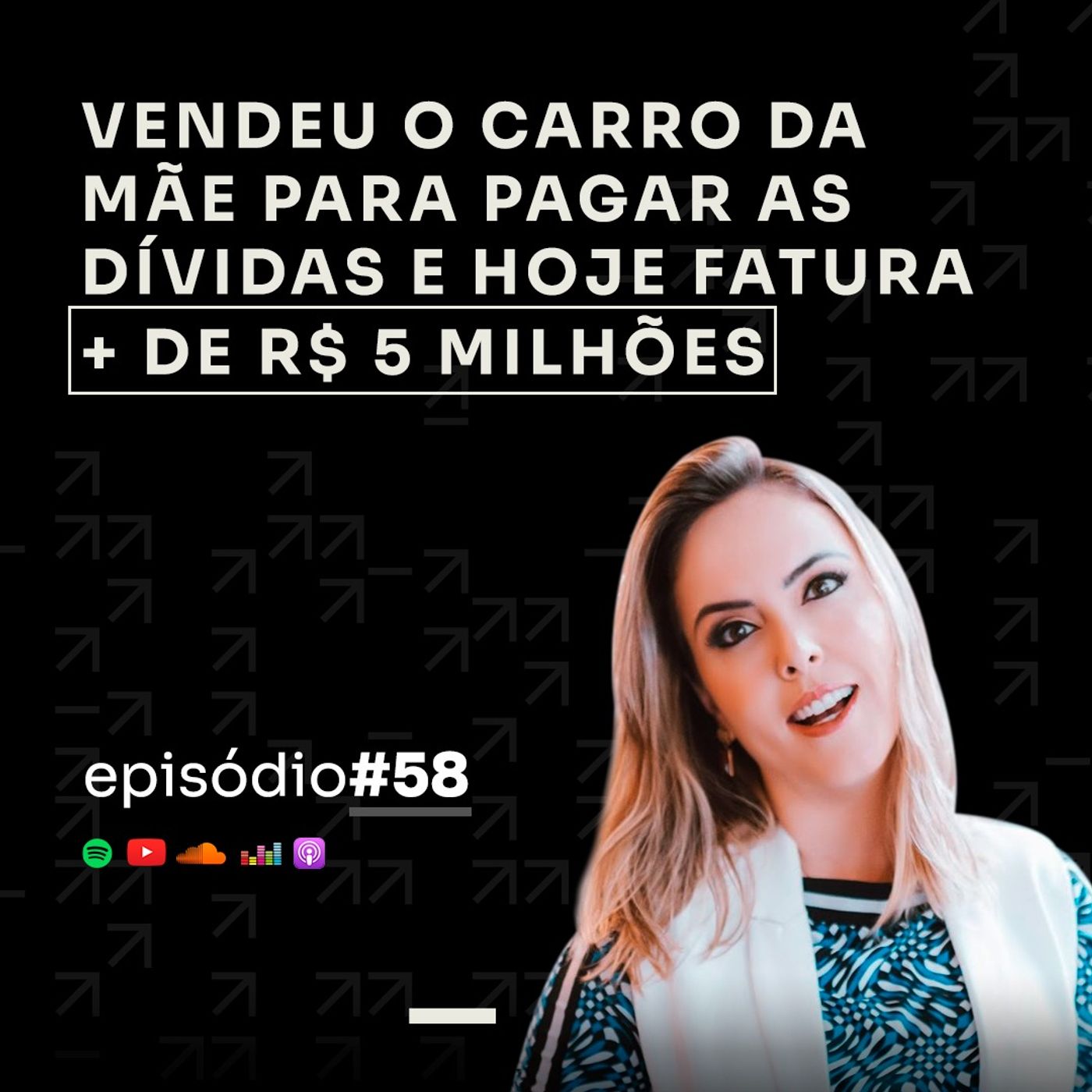 R$ 5 MILHÕES NO NICHO DE PALESTRAS C/ THATIANE DEÂNDHELA | PODCAST FAIXA PRETA #58 episode artwork