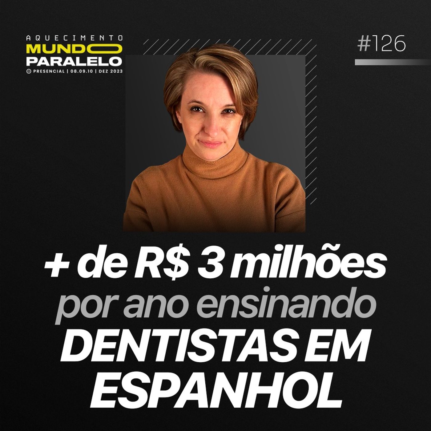 +3 MILHÕES POR ANO ENSINANDO DENTISTAS EM ESPANHOL | PODCAST FAIXA-PRETA COM ANDREA VILLARROEL