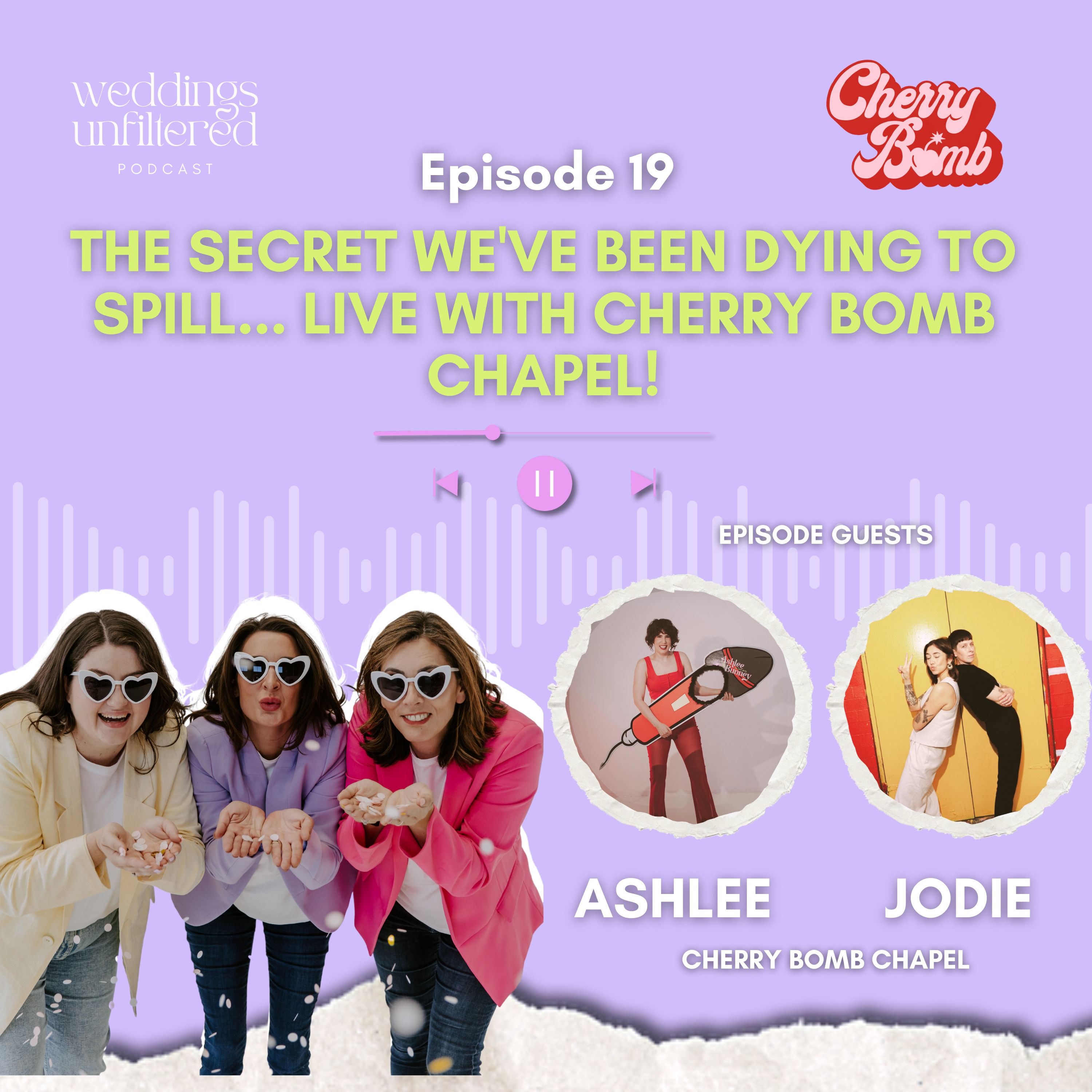 The Secret We've Been DYING to Spill... LIVE with Cherry Bomb Chapel! episode artwork