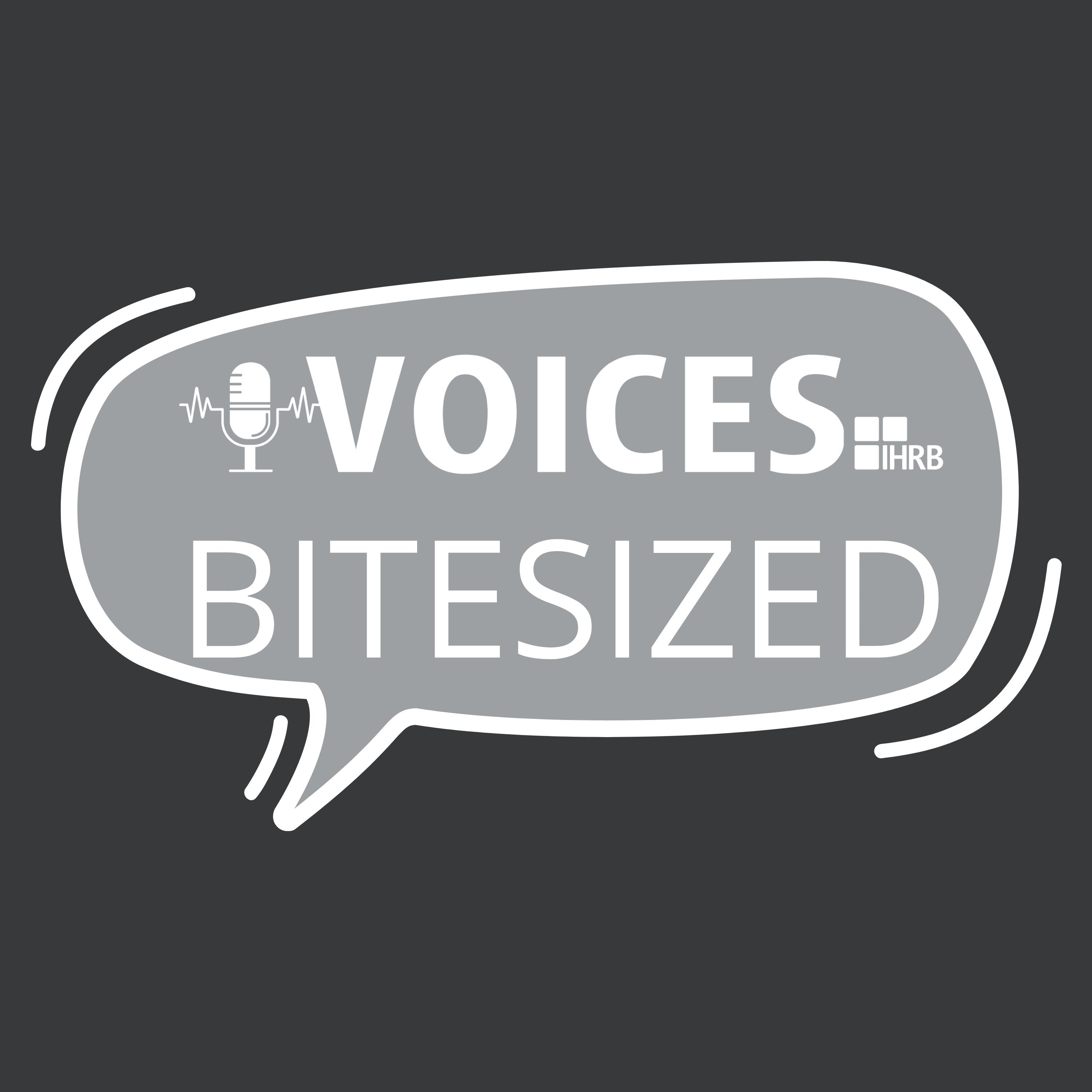 Voices Bitesized podcast artwork