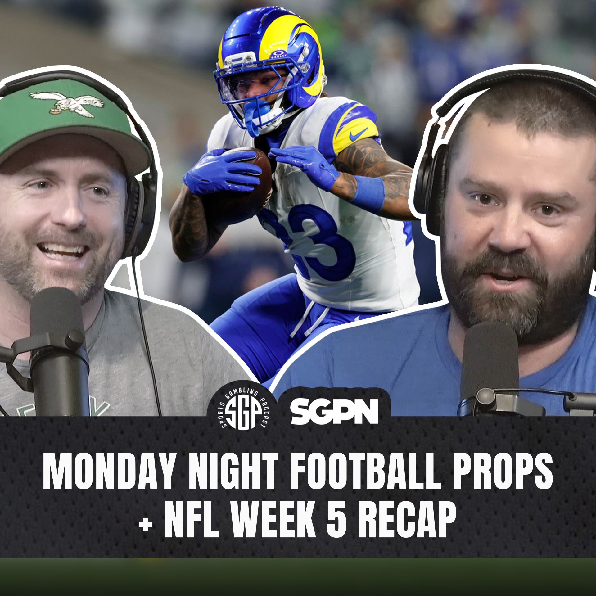 Monday Night Football Props + NFL Week 5 Recap | Sports Gambling Podcast (Ep. 2702) episode artwork