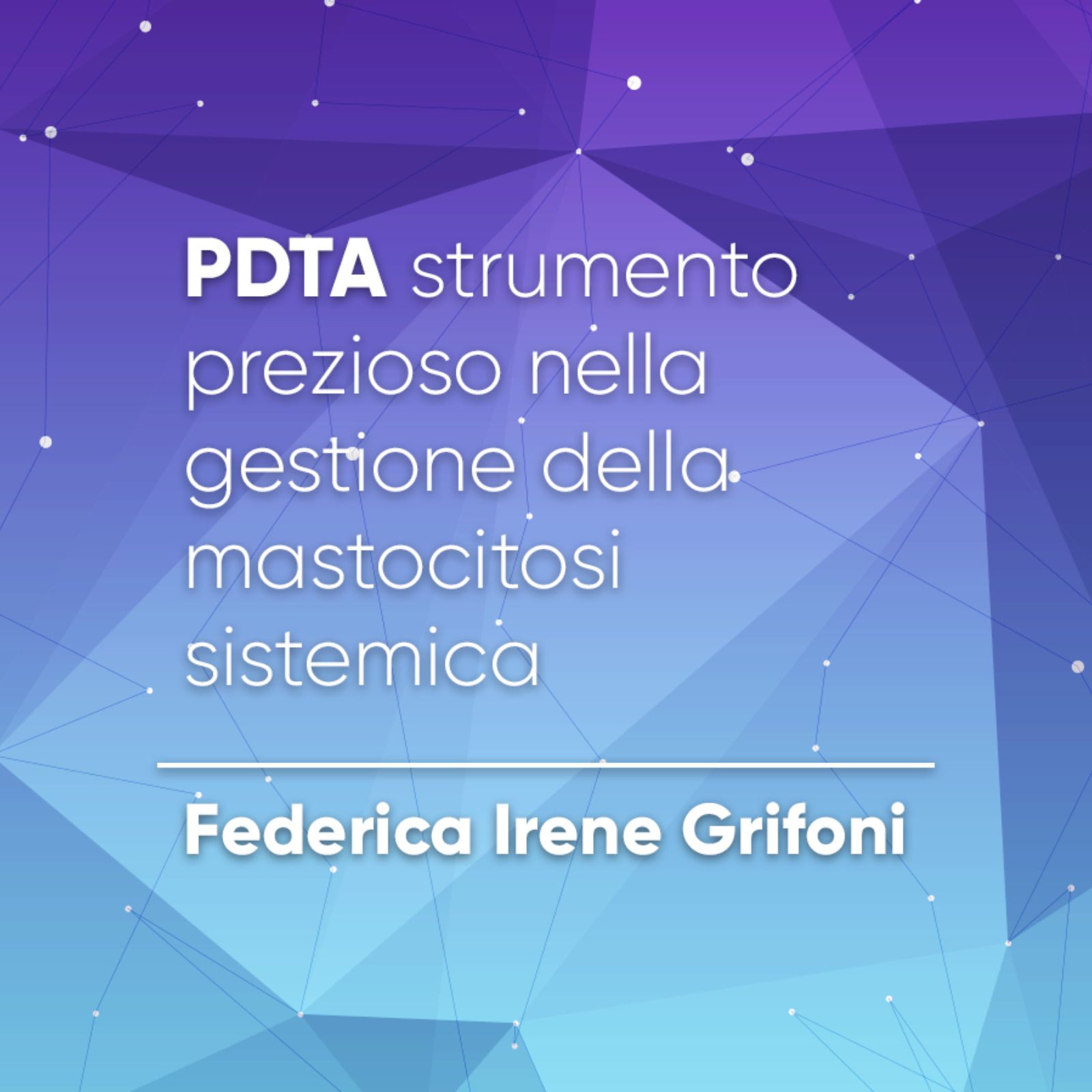 PDTA strumento prezioso nella gestione della mastocitosi sistemica PDTA strumento prezioso nella gestione della mastocitosi sistemica