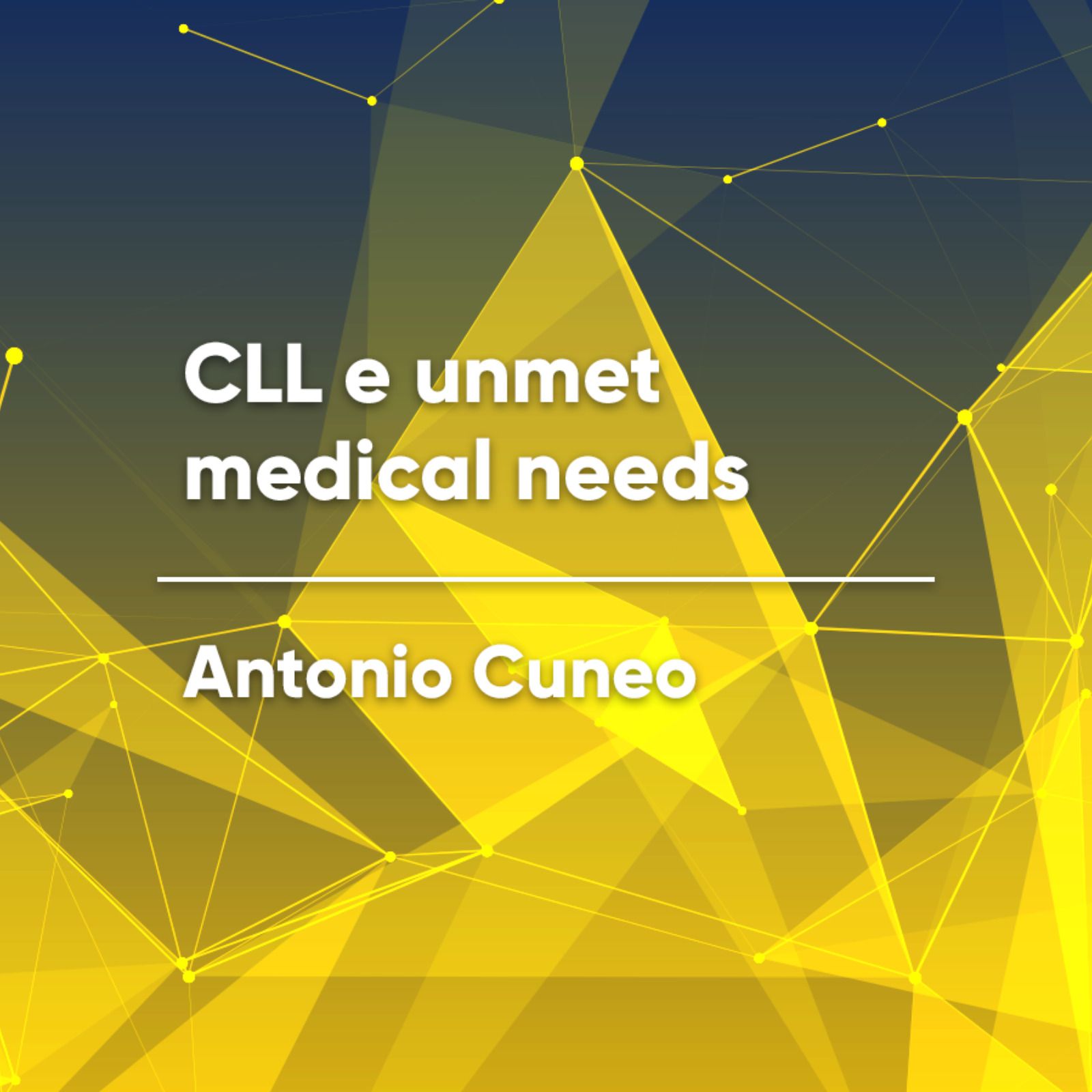 CLL e unmet medical needs CLL e unmet medical needs
