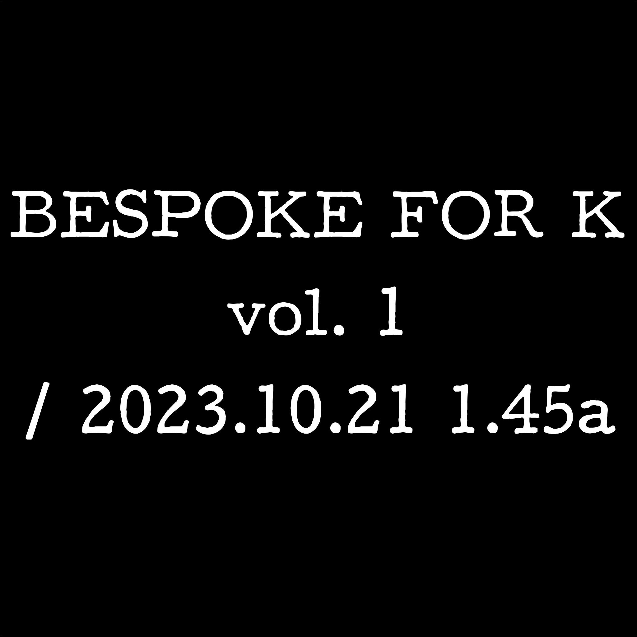 BFK vol. 1 / 2023.10.21 1.45a