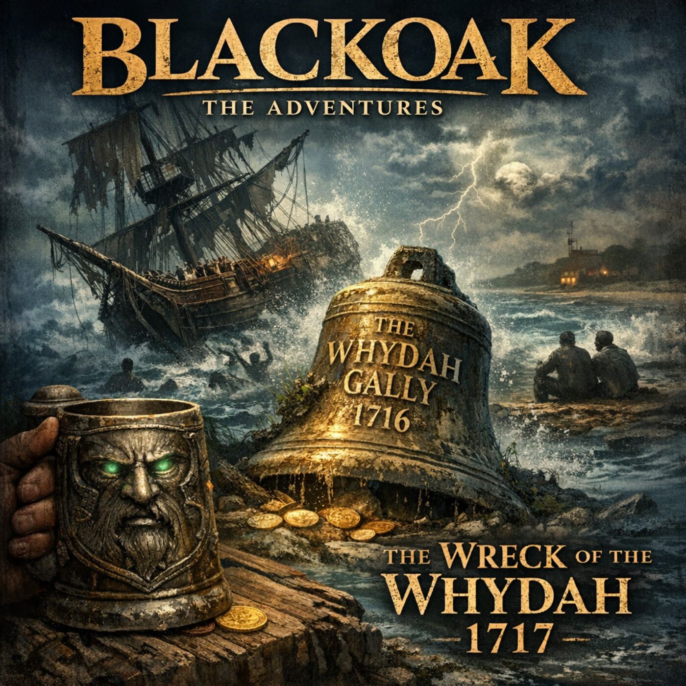BLACKOAK: Gold in the Sand — What the Whydah's Carpenter Heard Before the Hull Opened