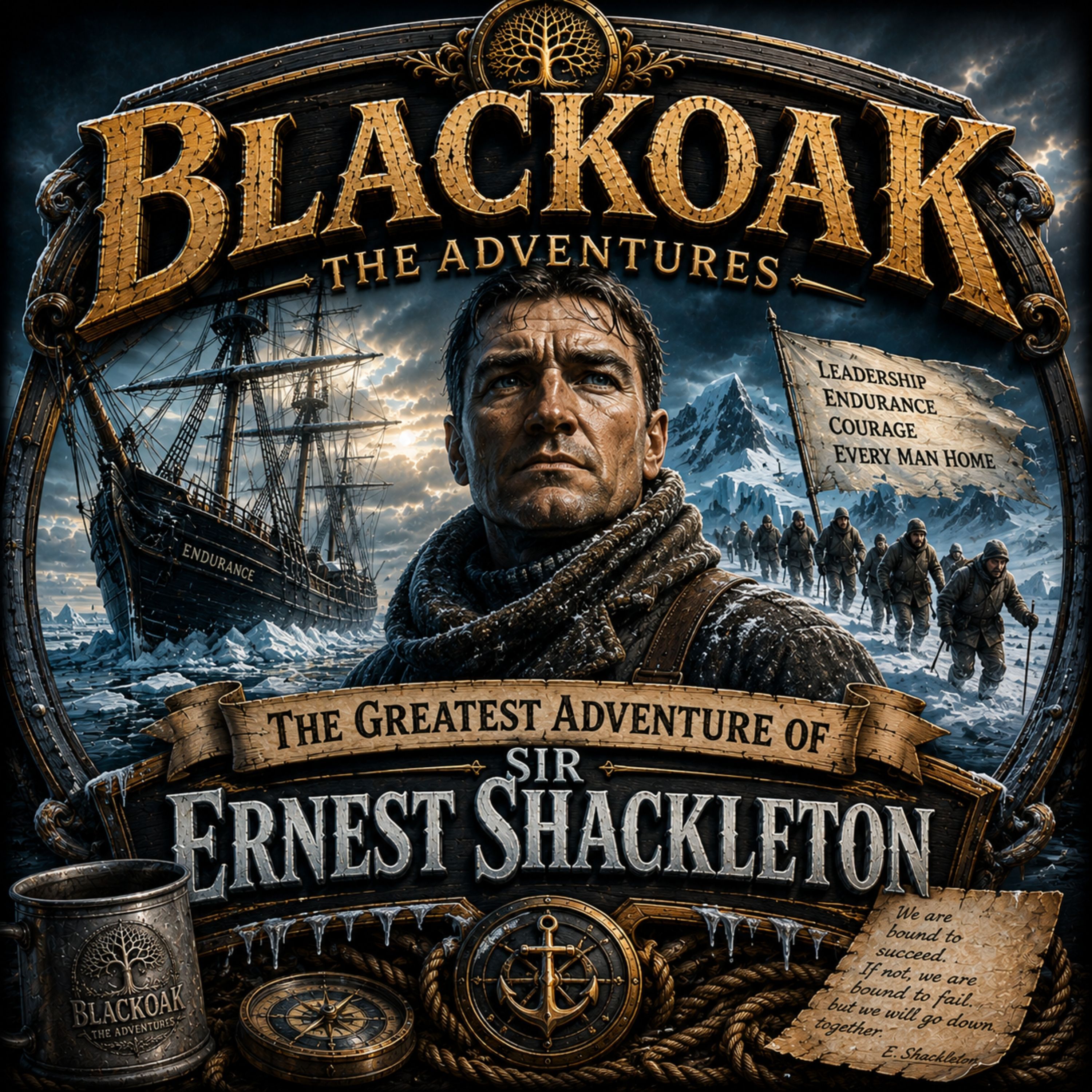 BLACKOAK: THE ADVENTURES Sir Ernest Shackleton's Greatest Adventure