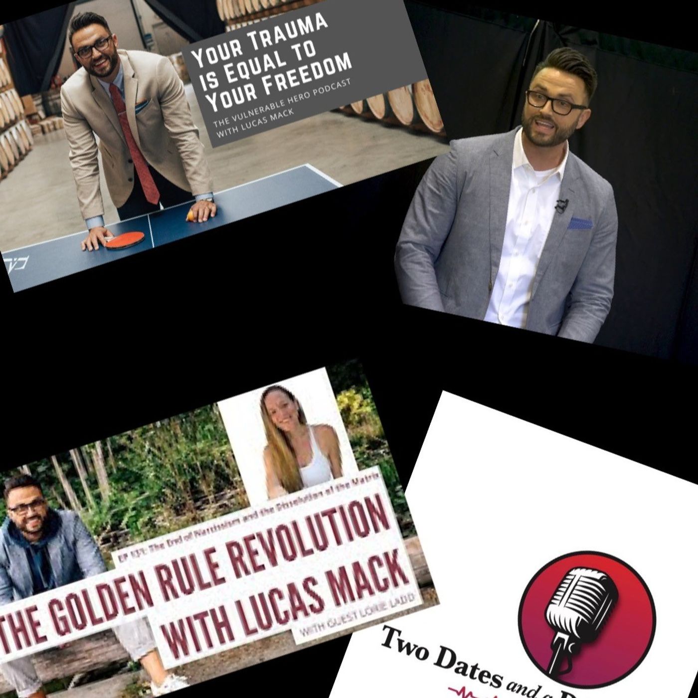Two Dates and a Dash Podcast Episode 95: Child Abuse Survivor and Podcast Host, Lucas Mack