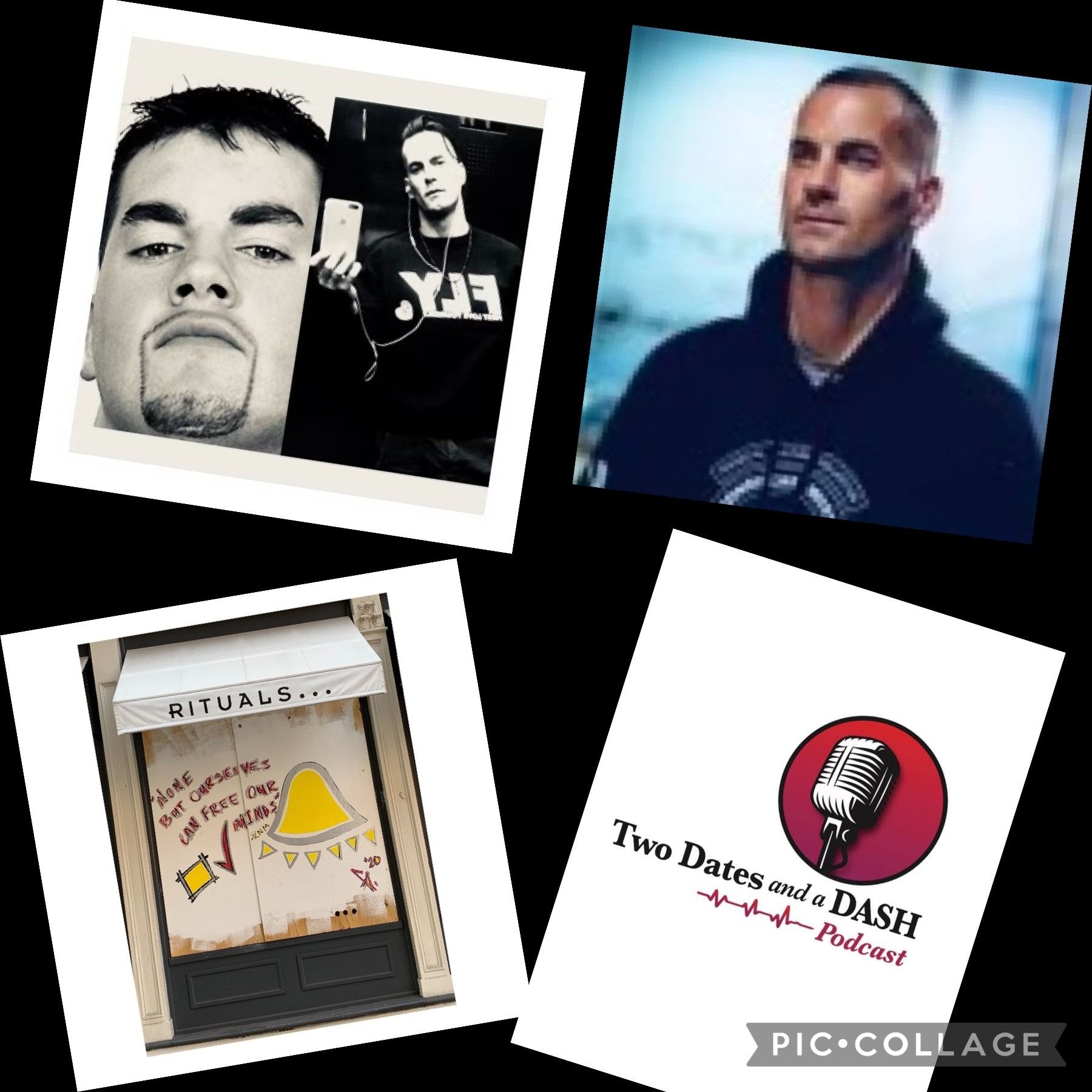 Two Dates and a Dash Podcast Episode 129:  Grant Wiley, Former WVU All-American LB and Current Actor, Artist and Experiencer of Life