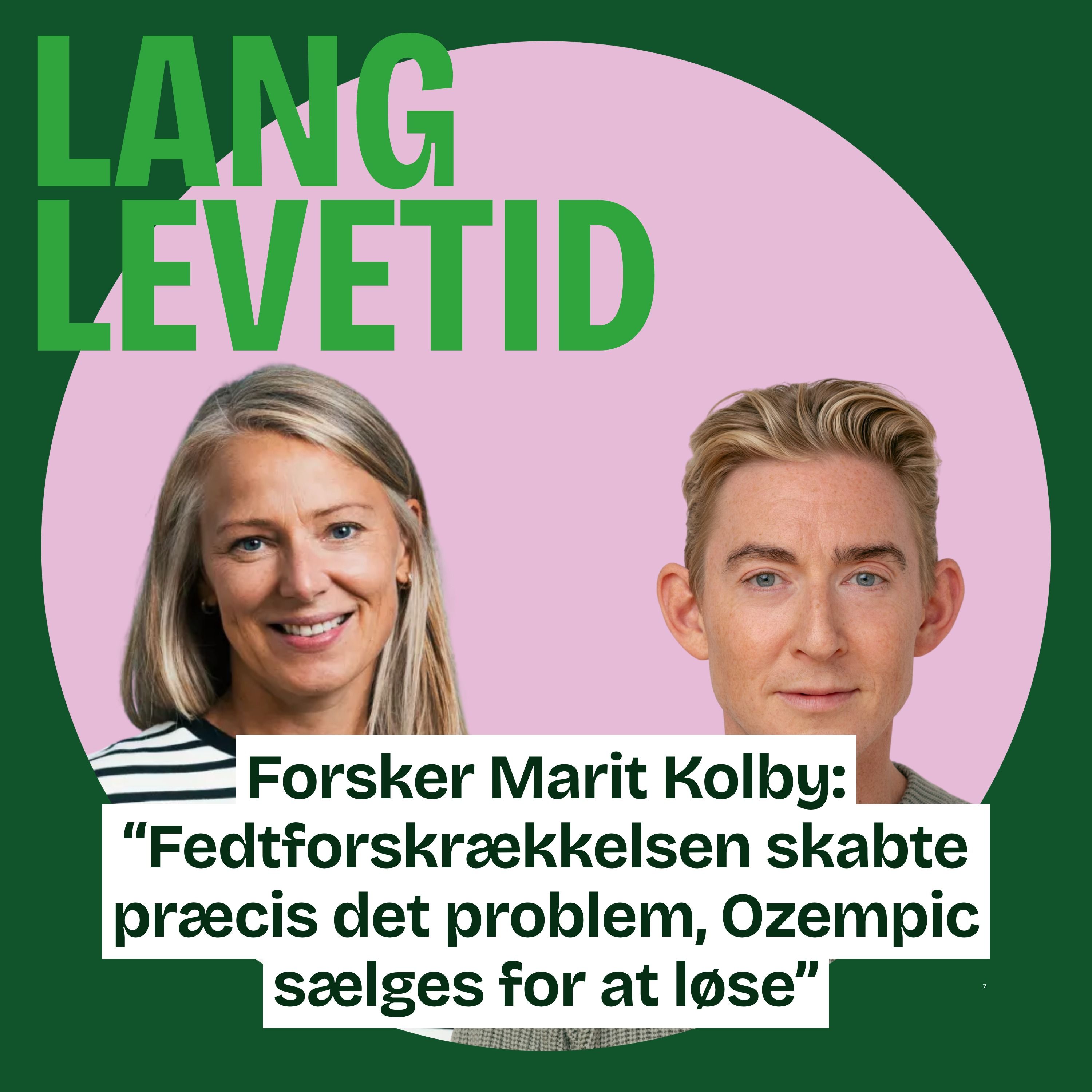 Forsker Marit Kolby: "Fedtforskrækkelsen skabte præcis det problem, Ozempic sælges for at løse"