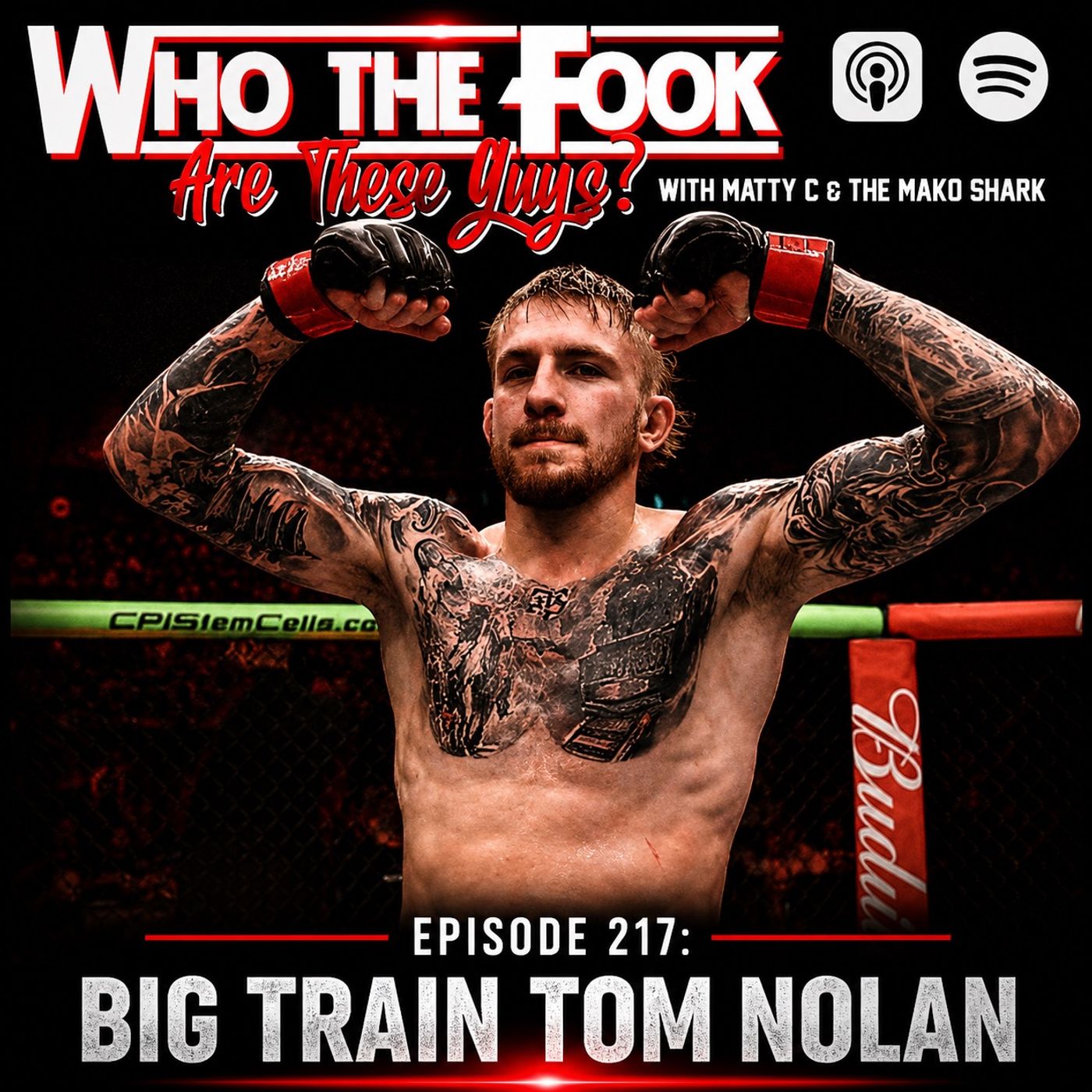 Ep 217 - Big Train Tom Nolan episode artwork